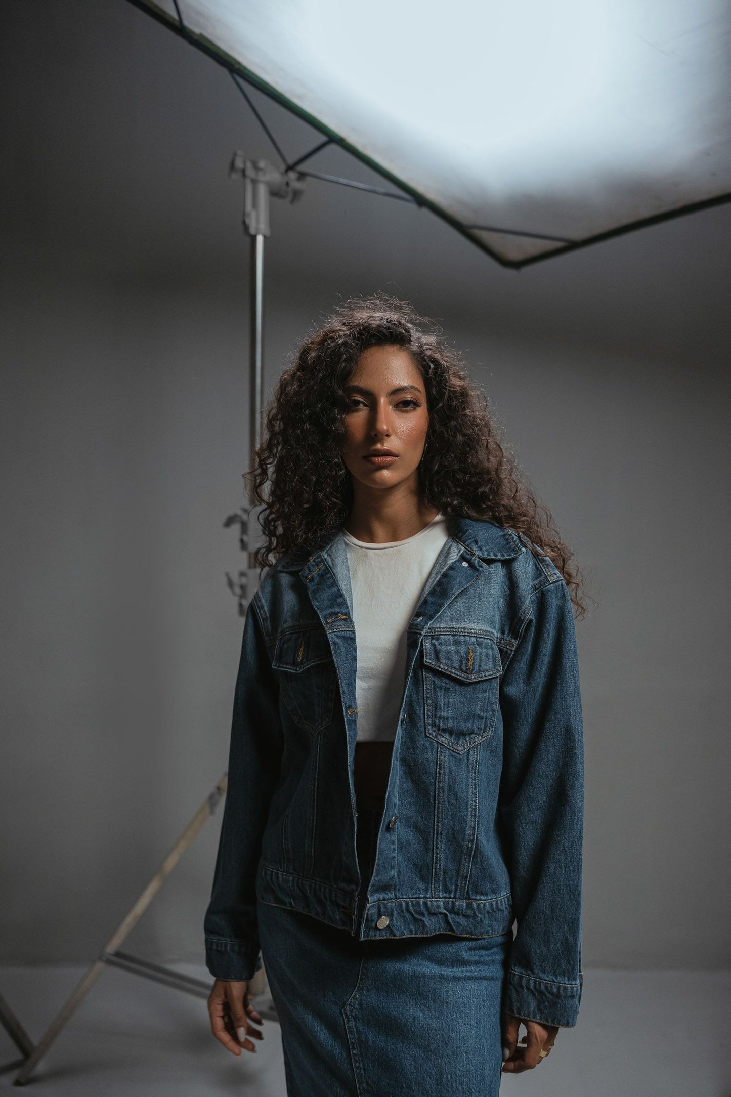 Deep Blue Denim Jacket