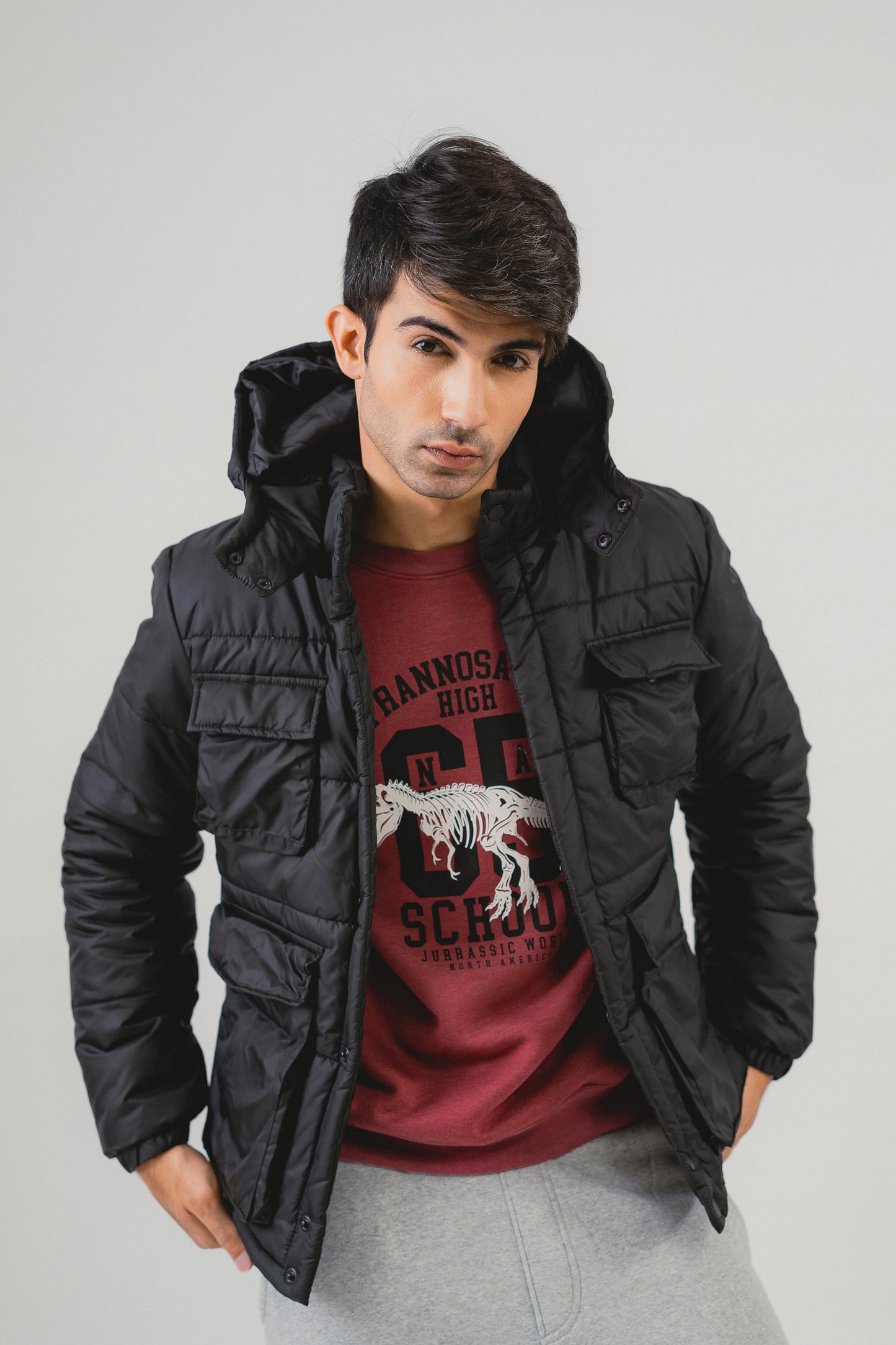 Black Puffer Jacket