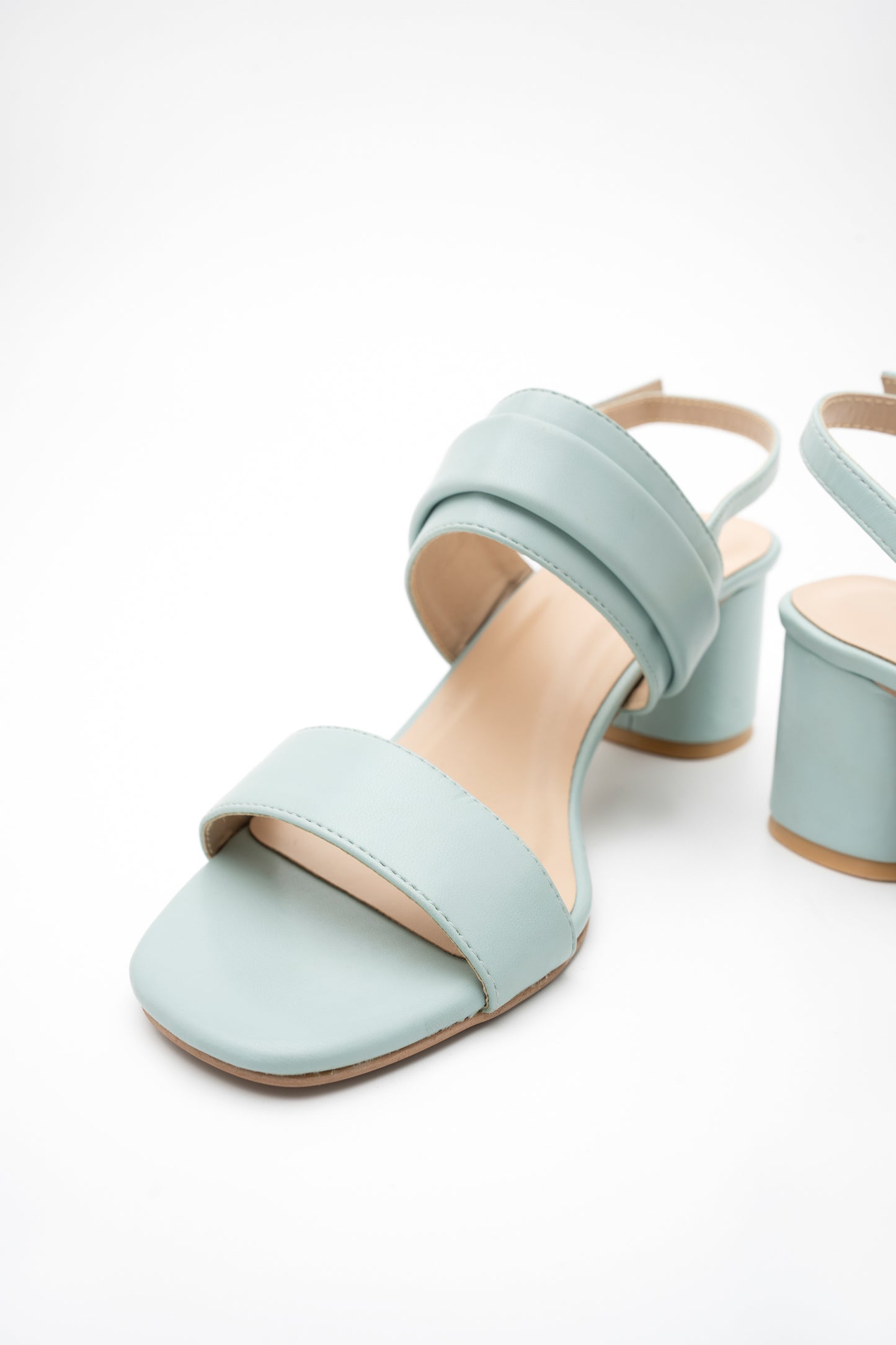 Mint Green Strap Heels - Hustle N Holla