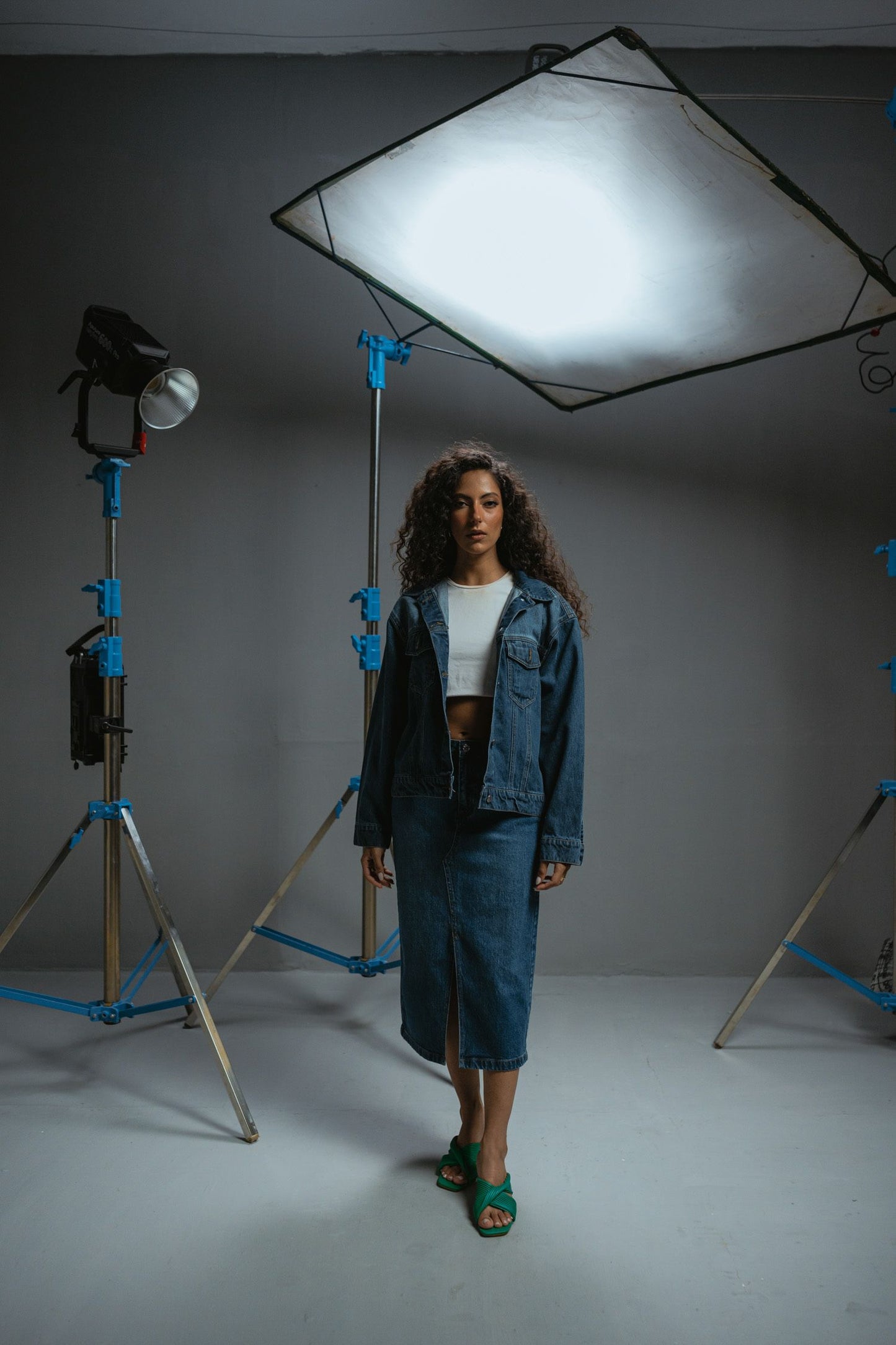 Deep Blue Denim Jacket