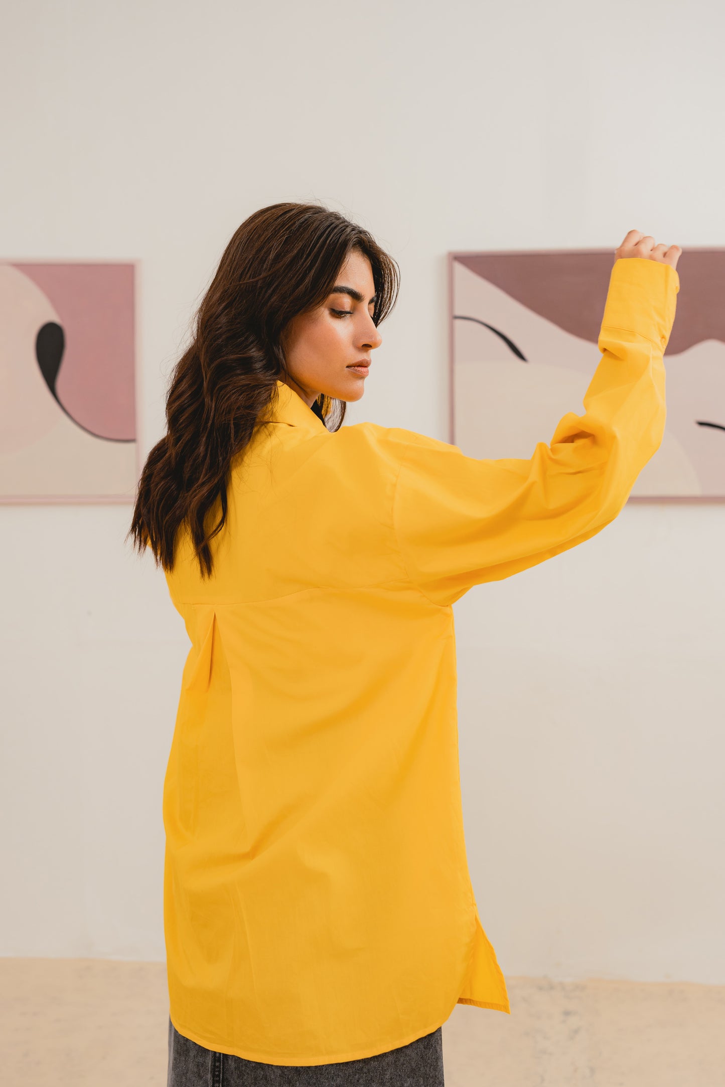 Amber oversized shirt - Hustle N Holla