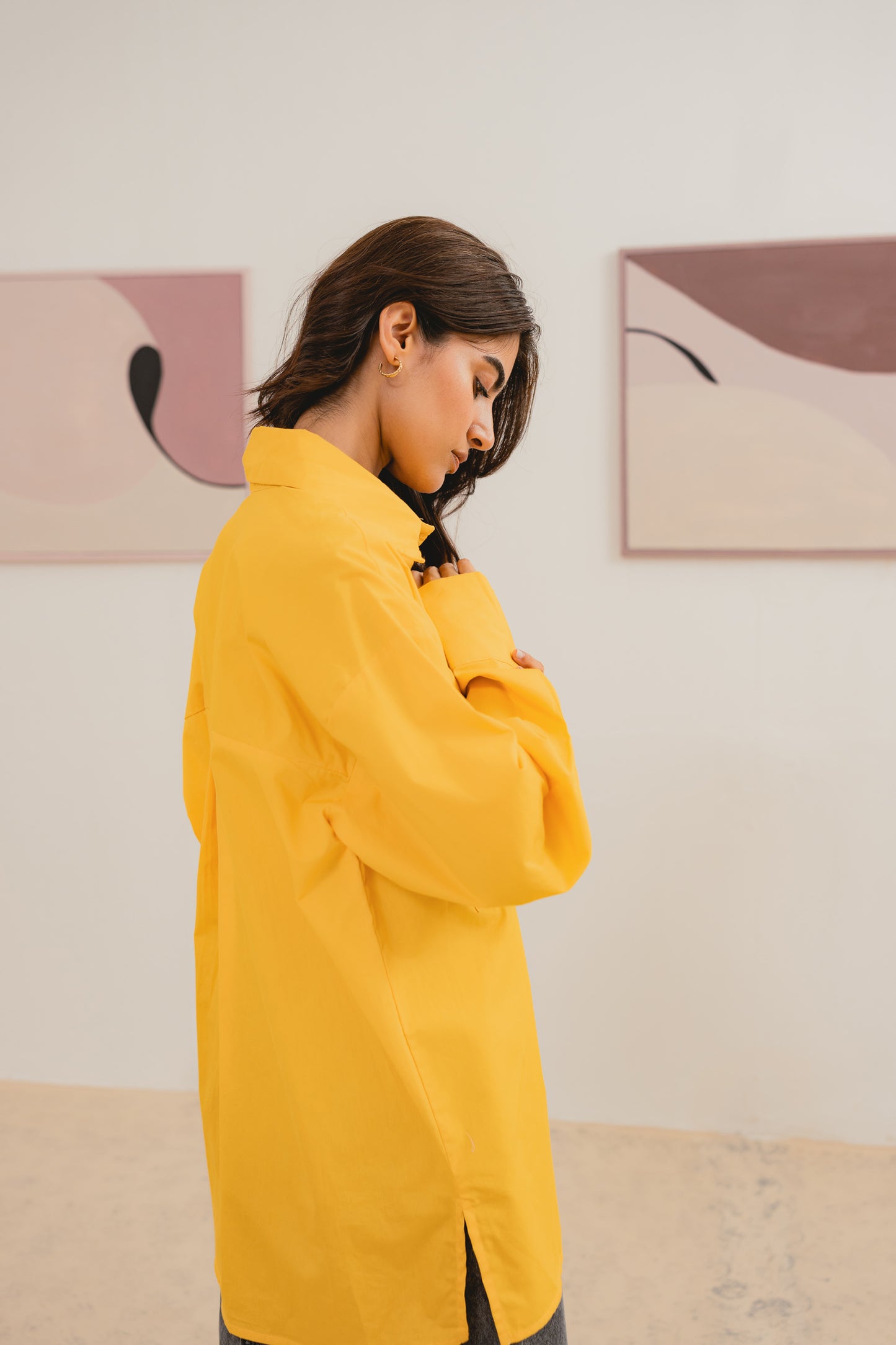 Amber oversized shirt - Hustle N Holla