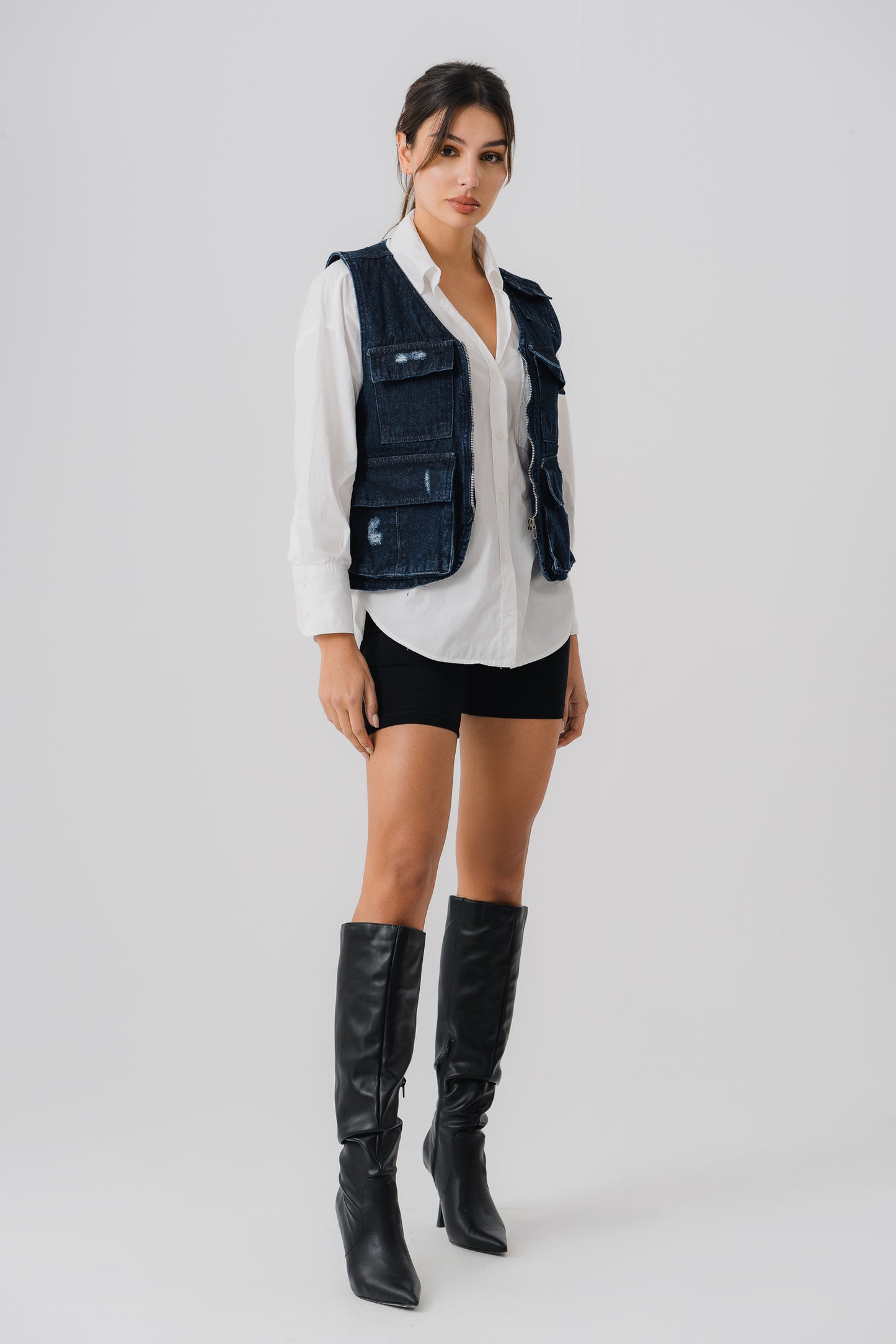 Everyday Denim Jacket - Hustle N Holla