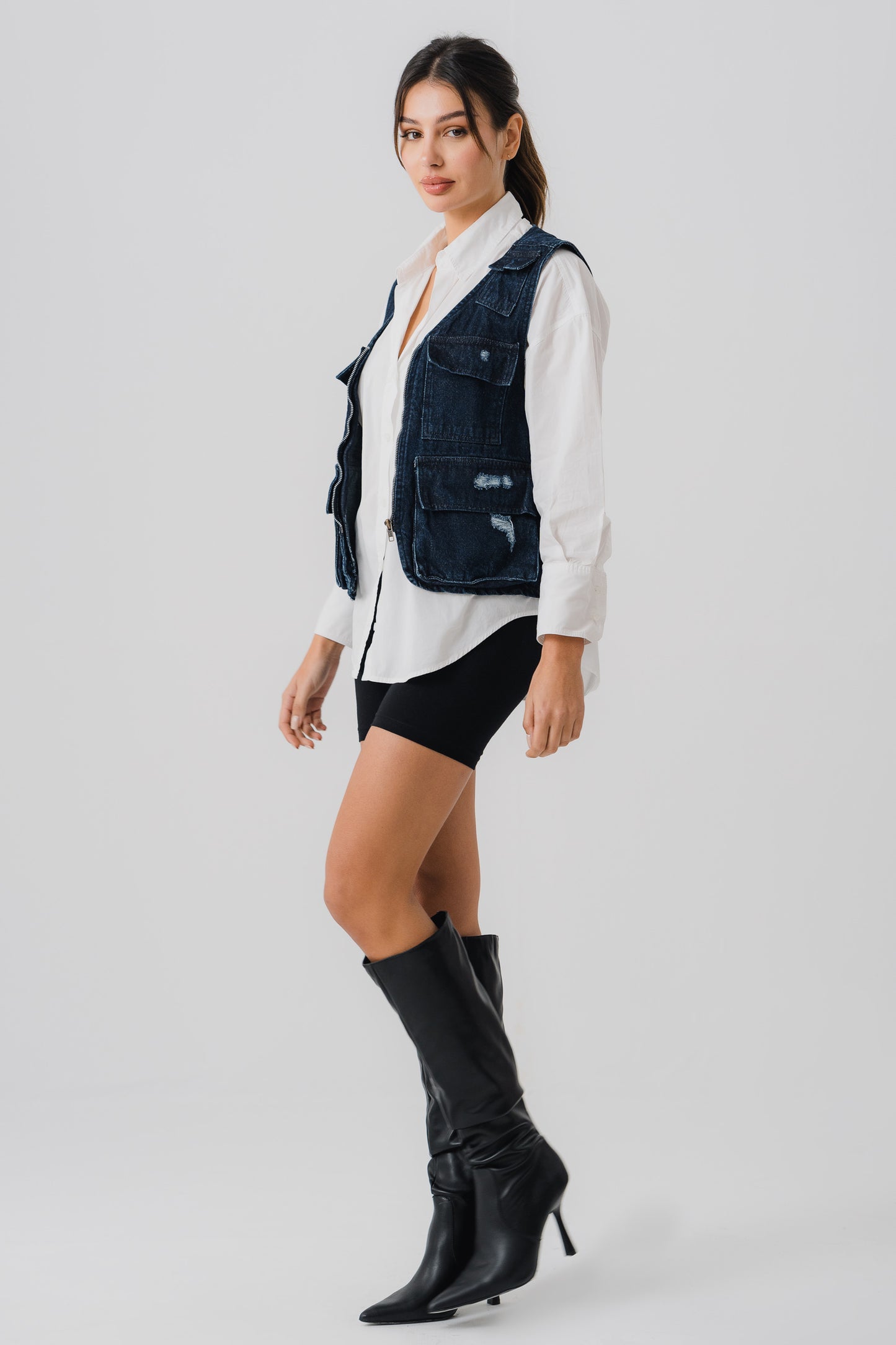 Everyday Denim Jacket - Hustle N Holla