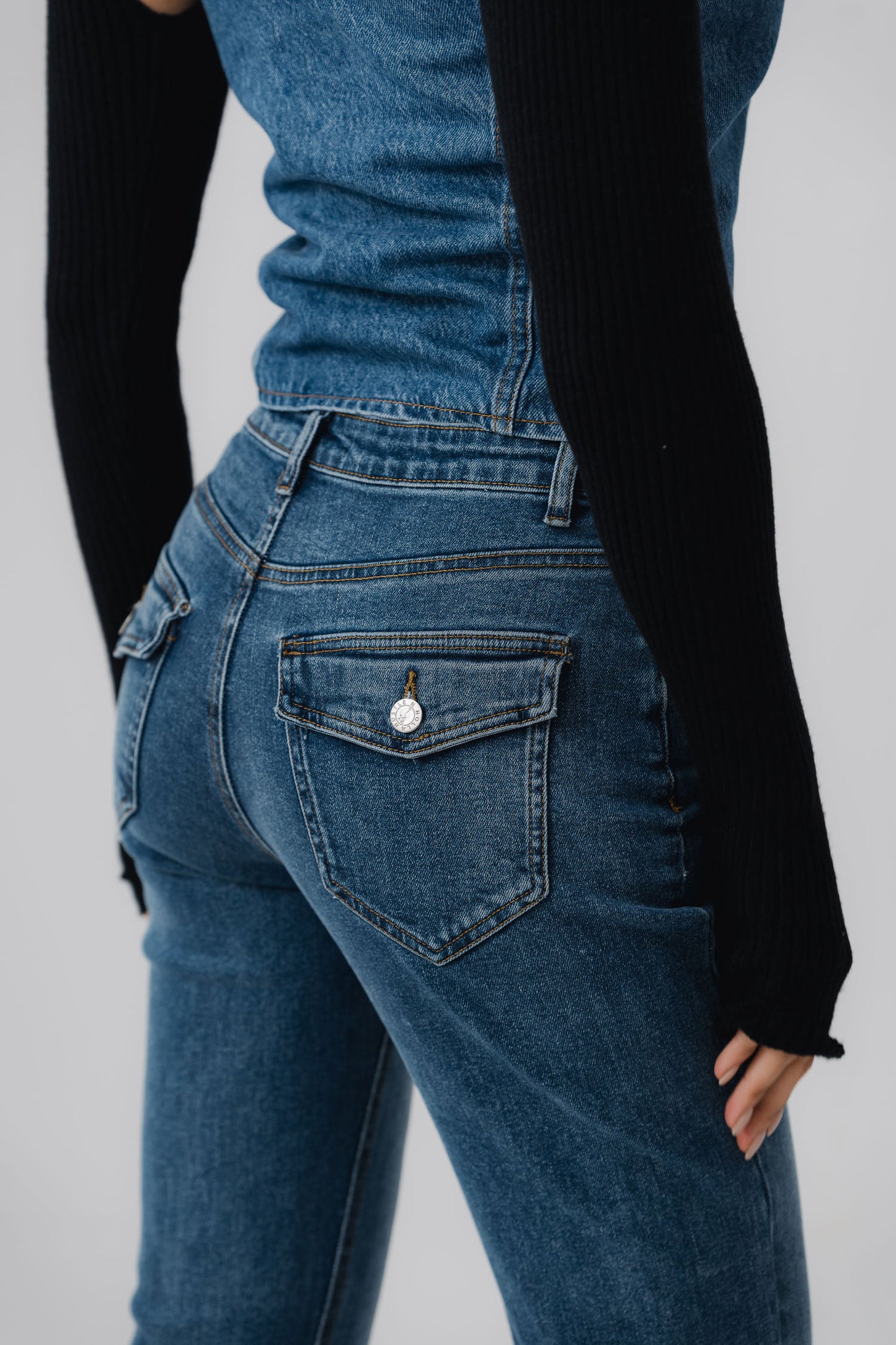 Original Flared Fit Denim Jeans - Hustle N Holla