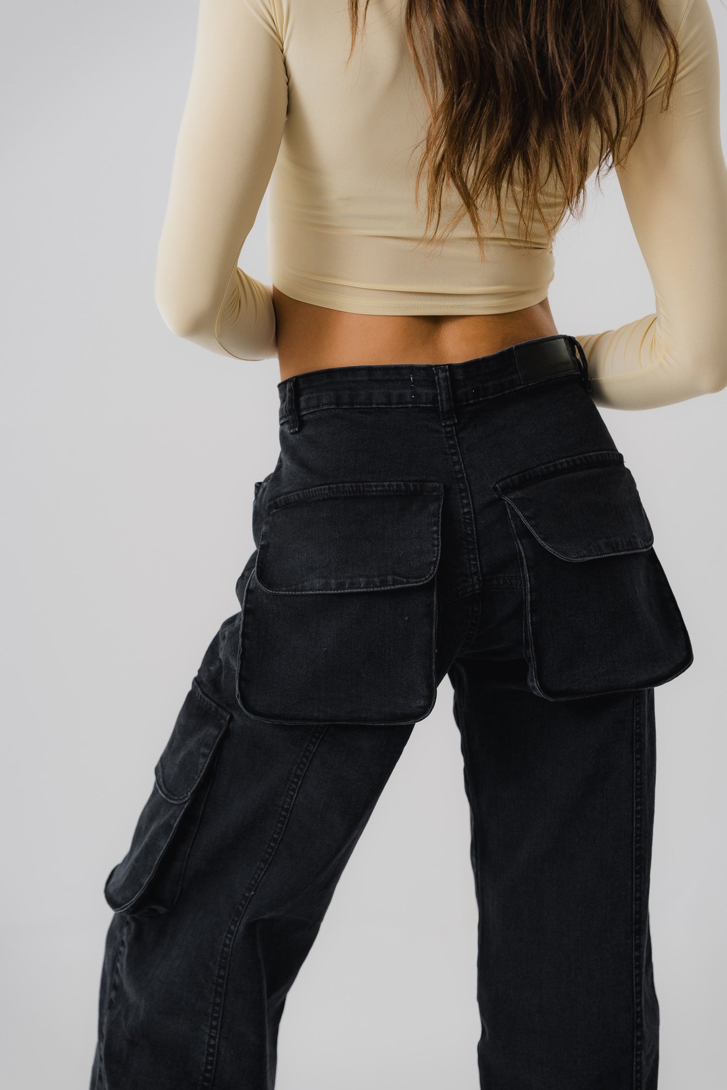 Ayla Cargo Jeans - Hustle N Holla