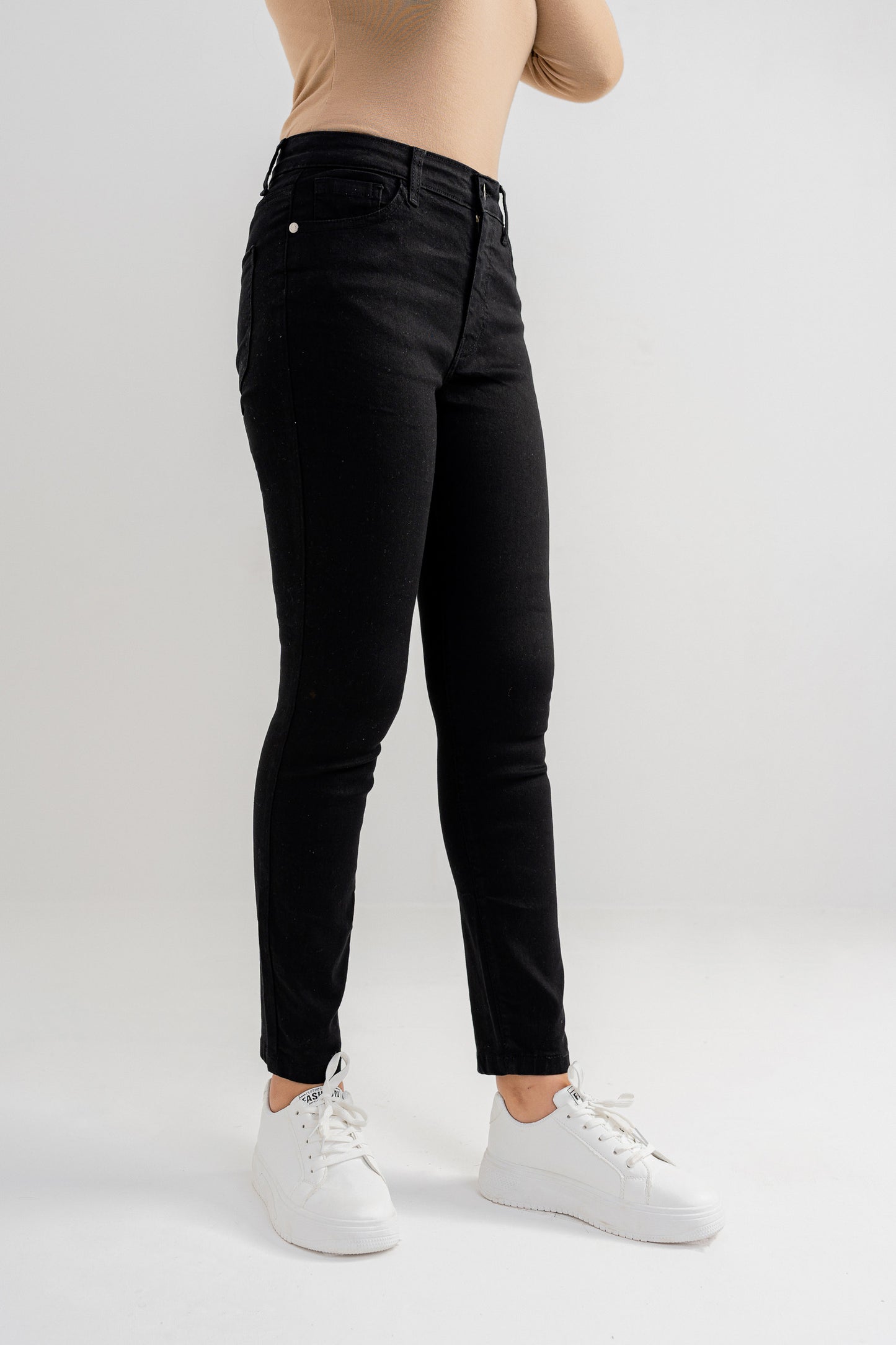 Black Basic Skinny Fit Jeans - Hustle N Holla