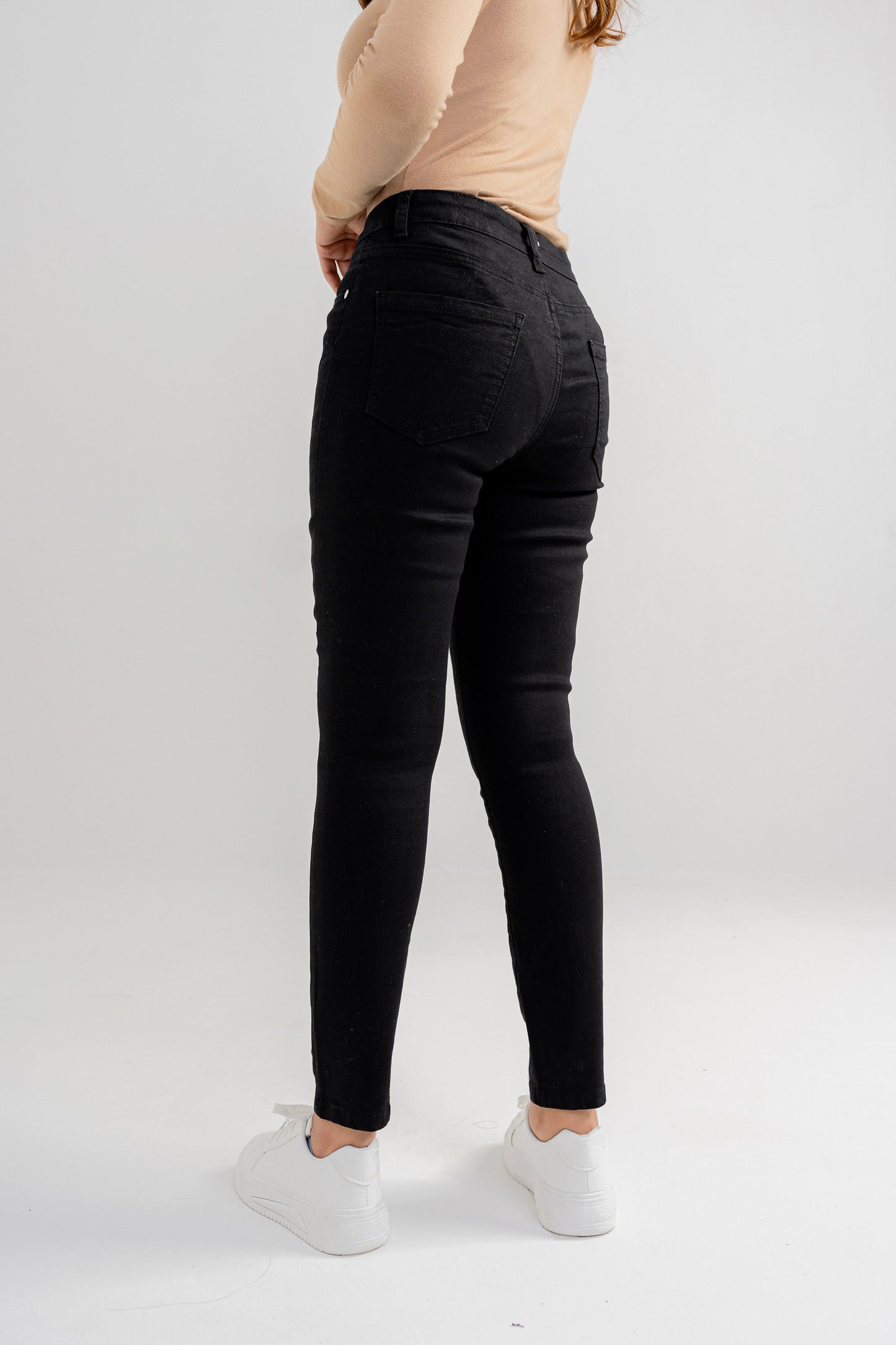 Black Basic Skinny Fit Jeans - Hustle N Holla
