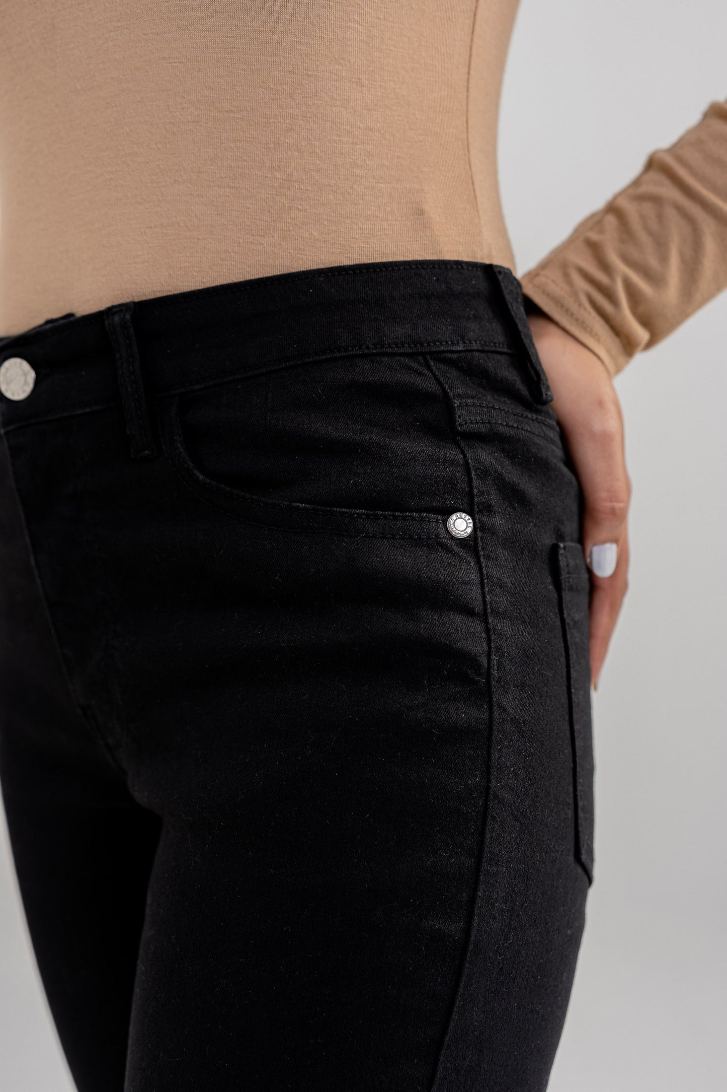Black Basic Skinny Fit Jeans - Hustle N Holla