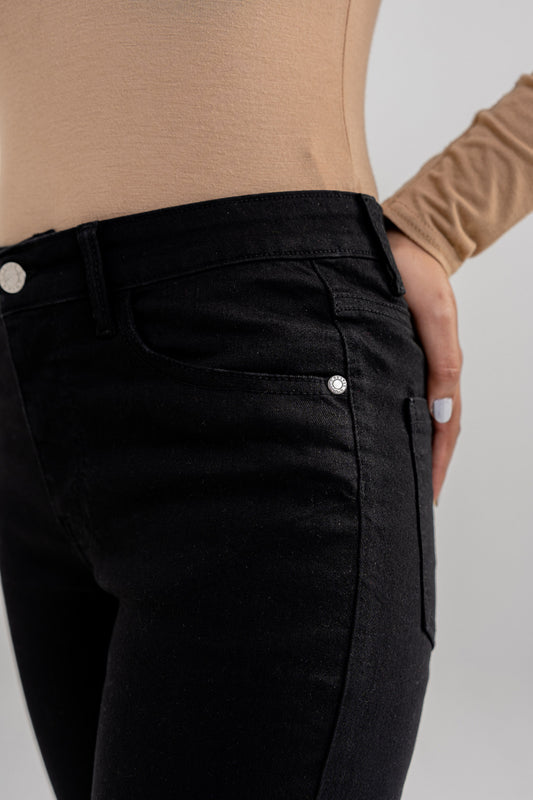 Black Basic Skinny Fit Jeans - Hustle N Holla