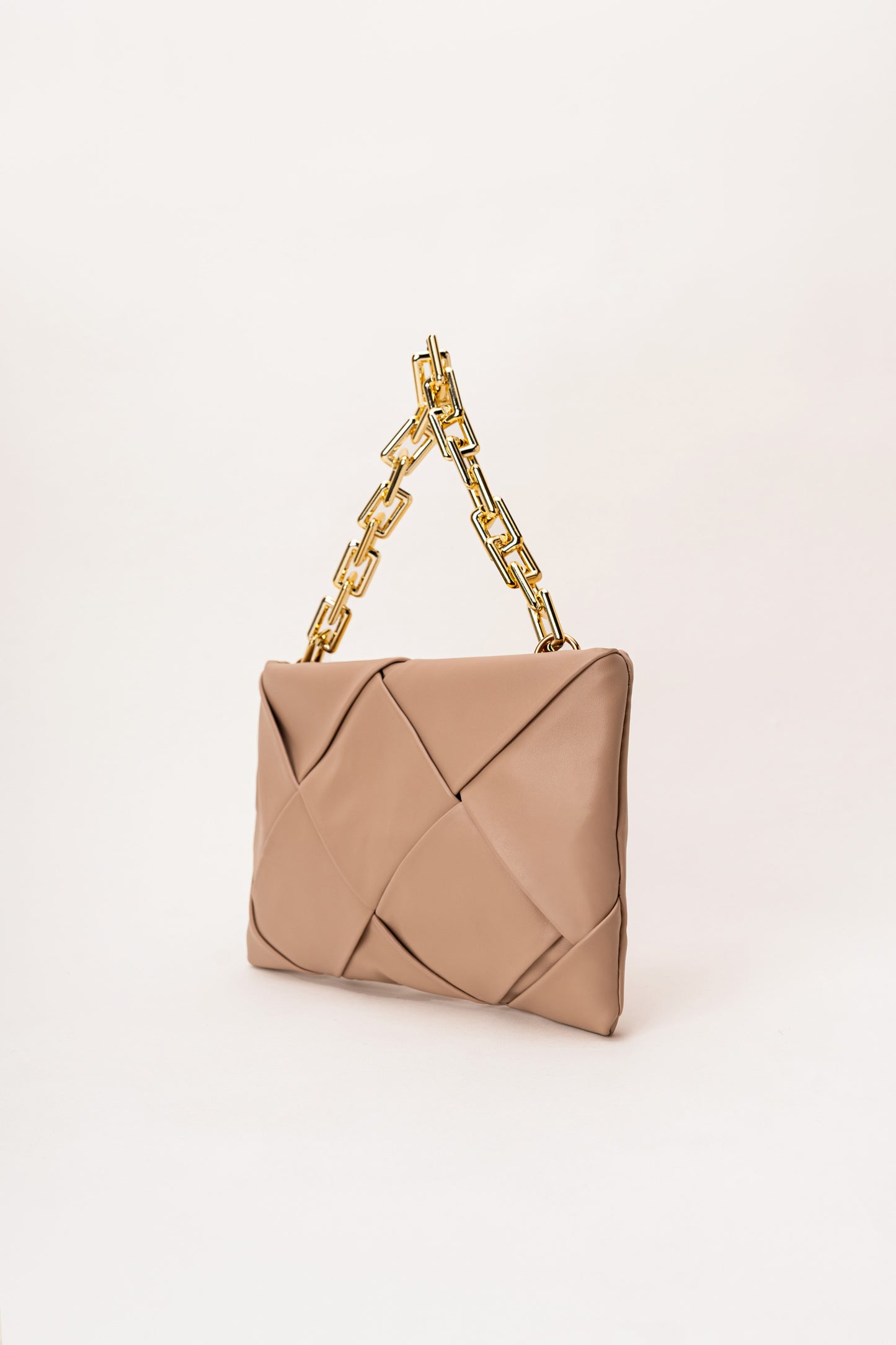 Beige Shoulder Bag - Hustle N Holla