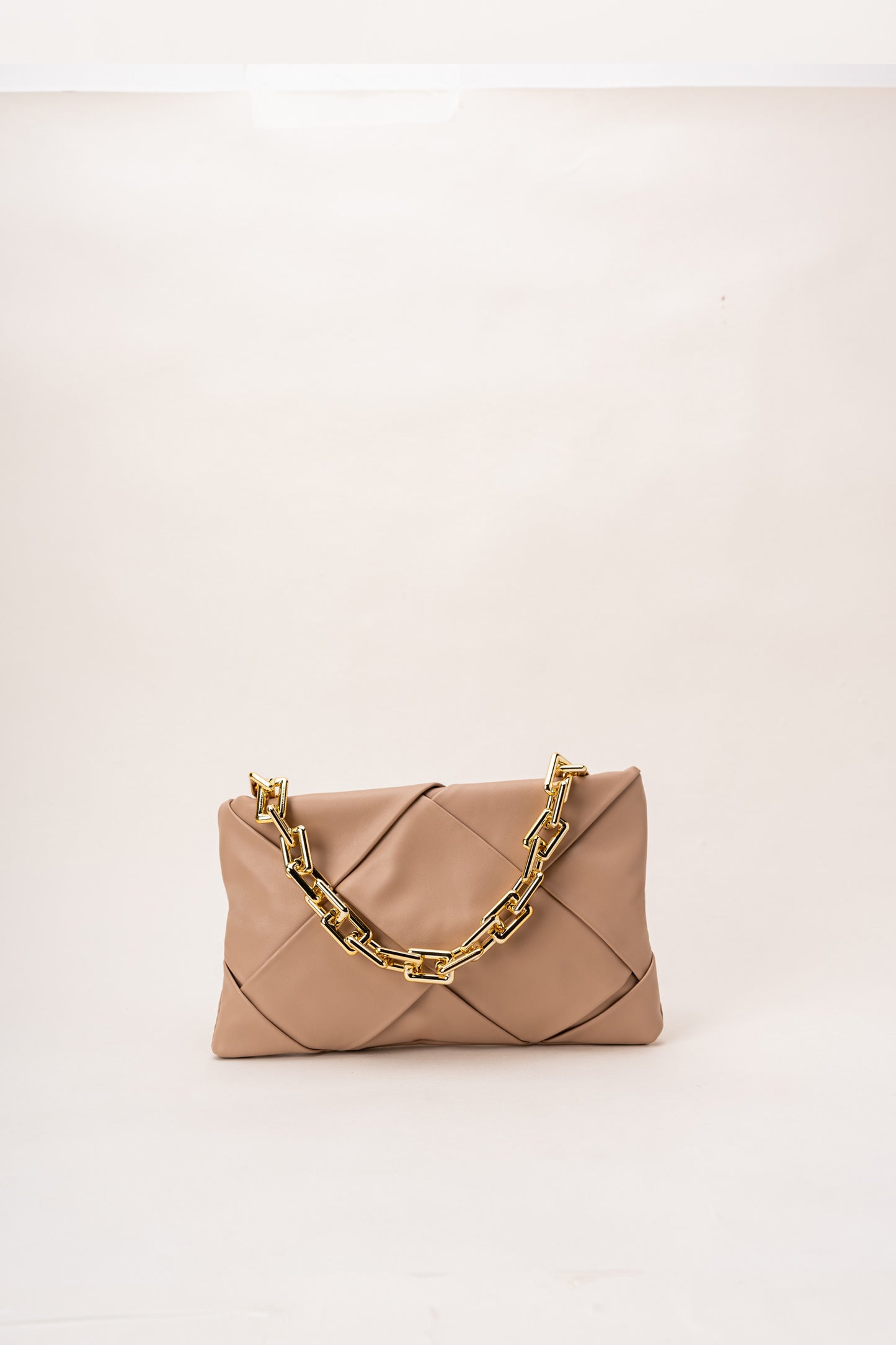 Beige Shoulder Bag - Hustle N Holla