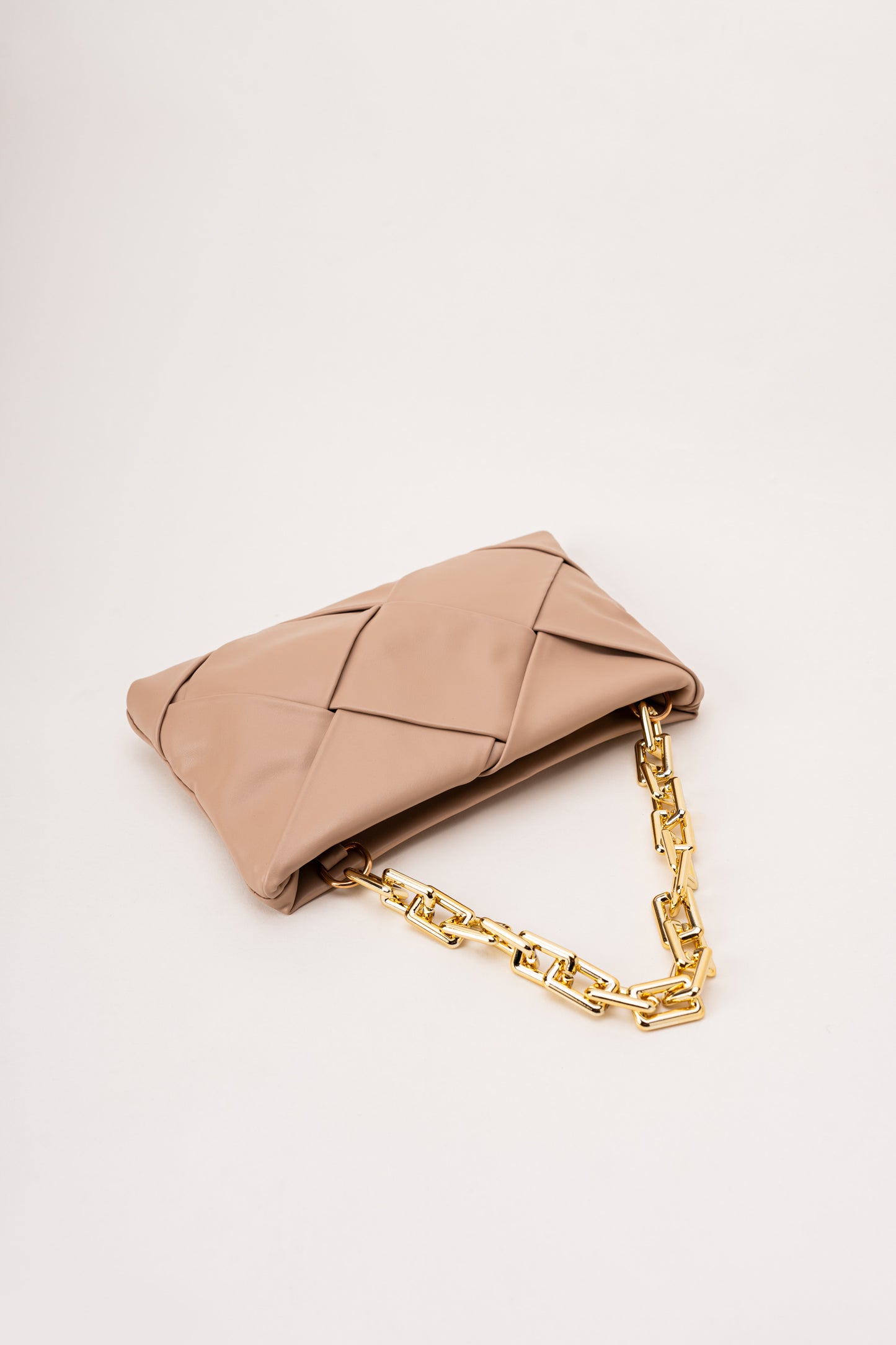 Beige Shoulder Bag - Hustle N Holla