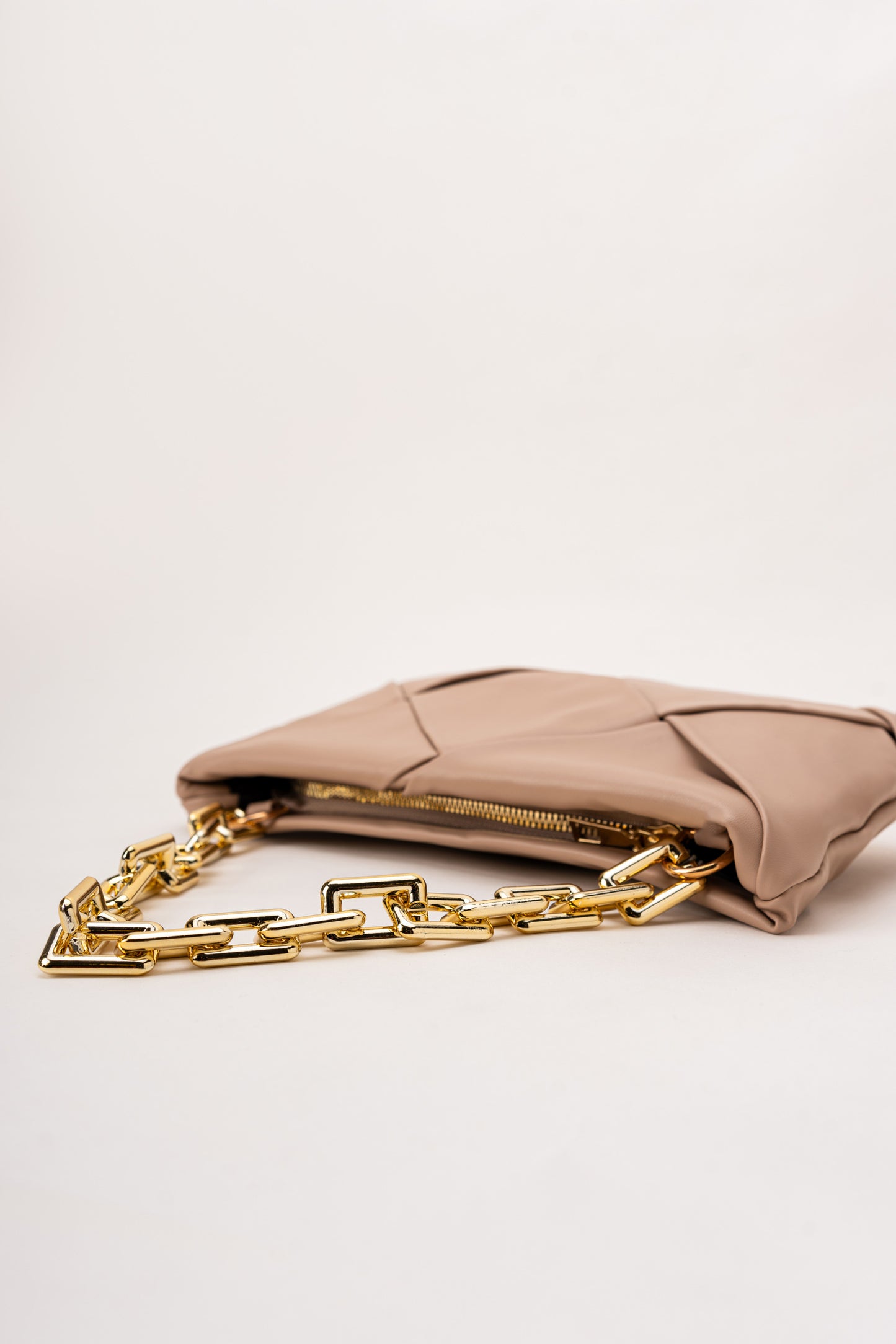 Beige Shoulder Bag - Hustle N Holla