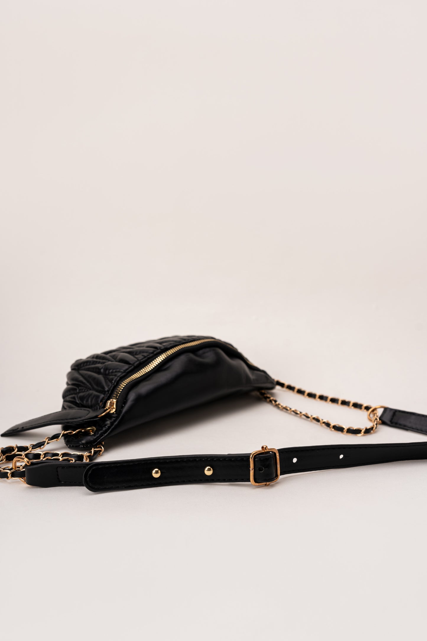 Black Crossbody Chain Bag