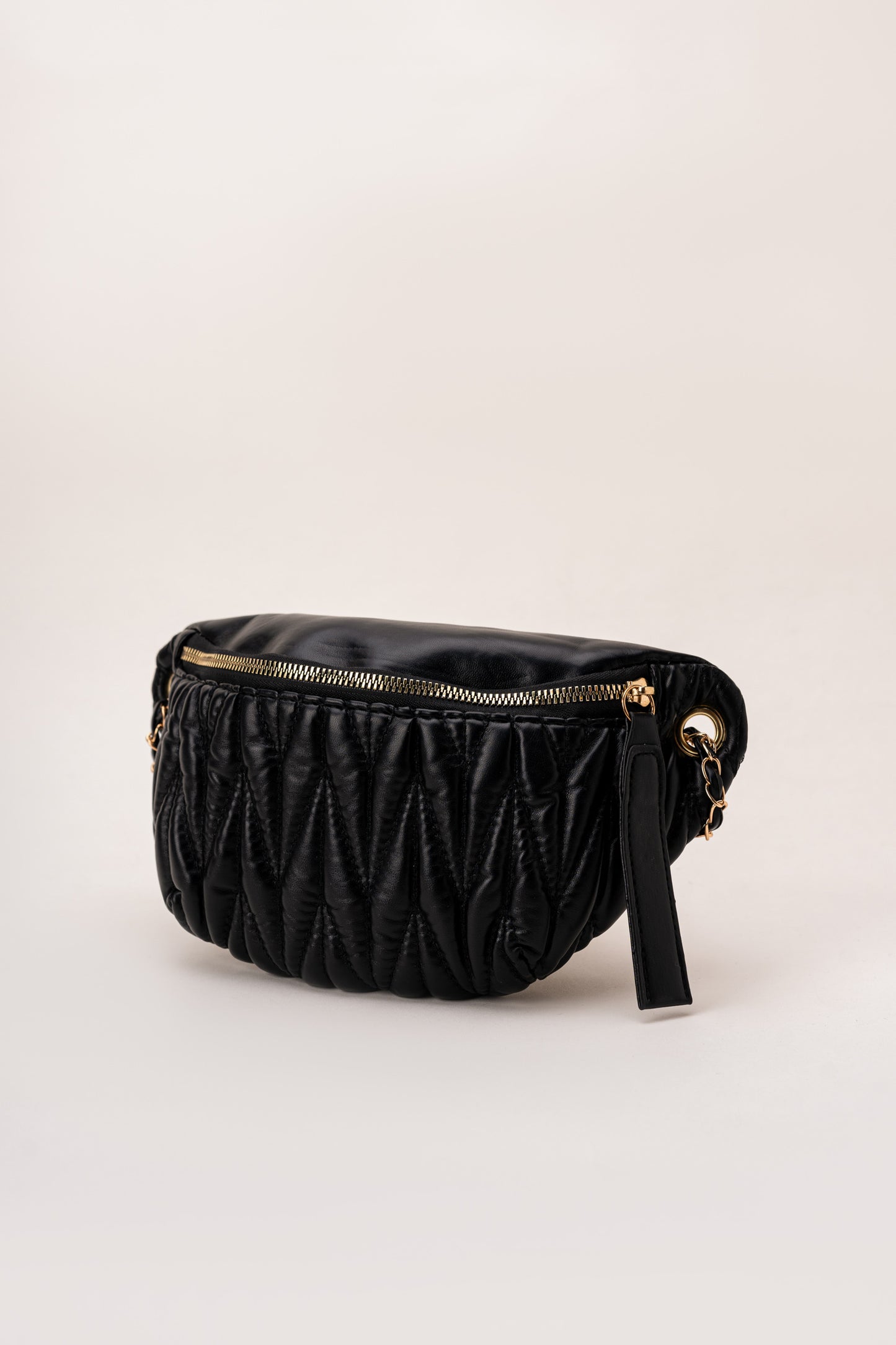 Black Crossbody Chain Bag