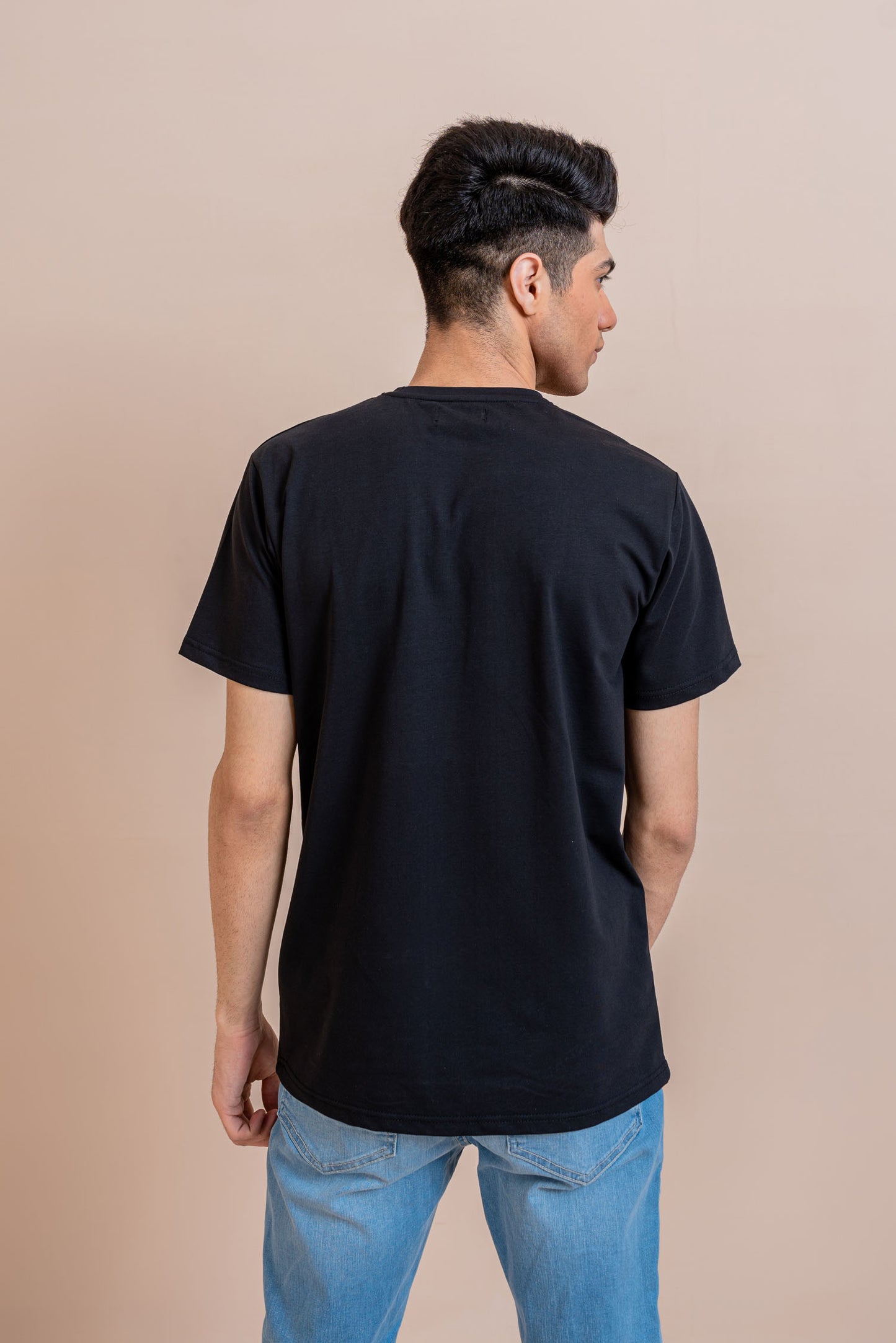 Black Space Graphic T-shirt