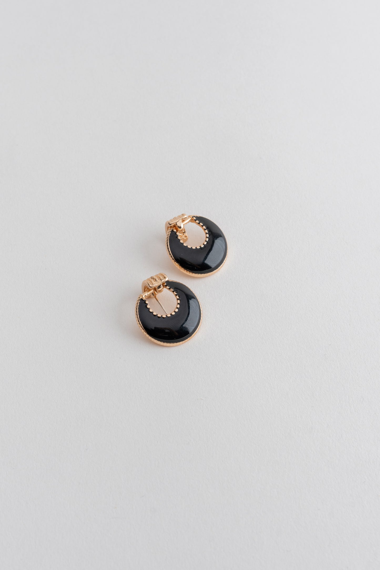 Black & Gold Earrings