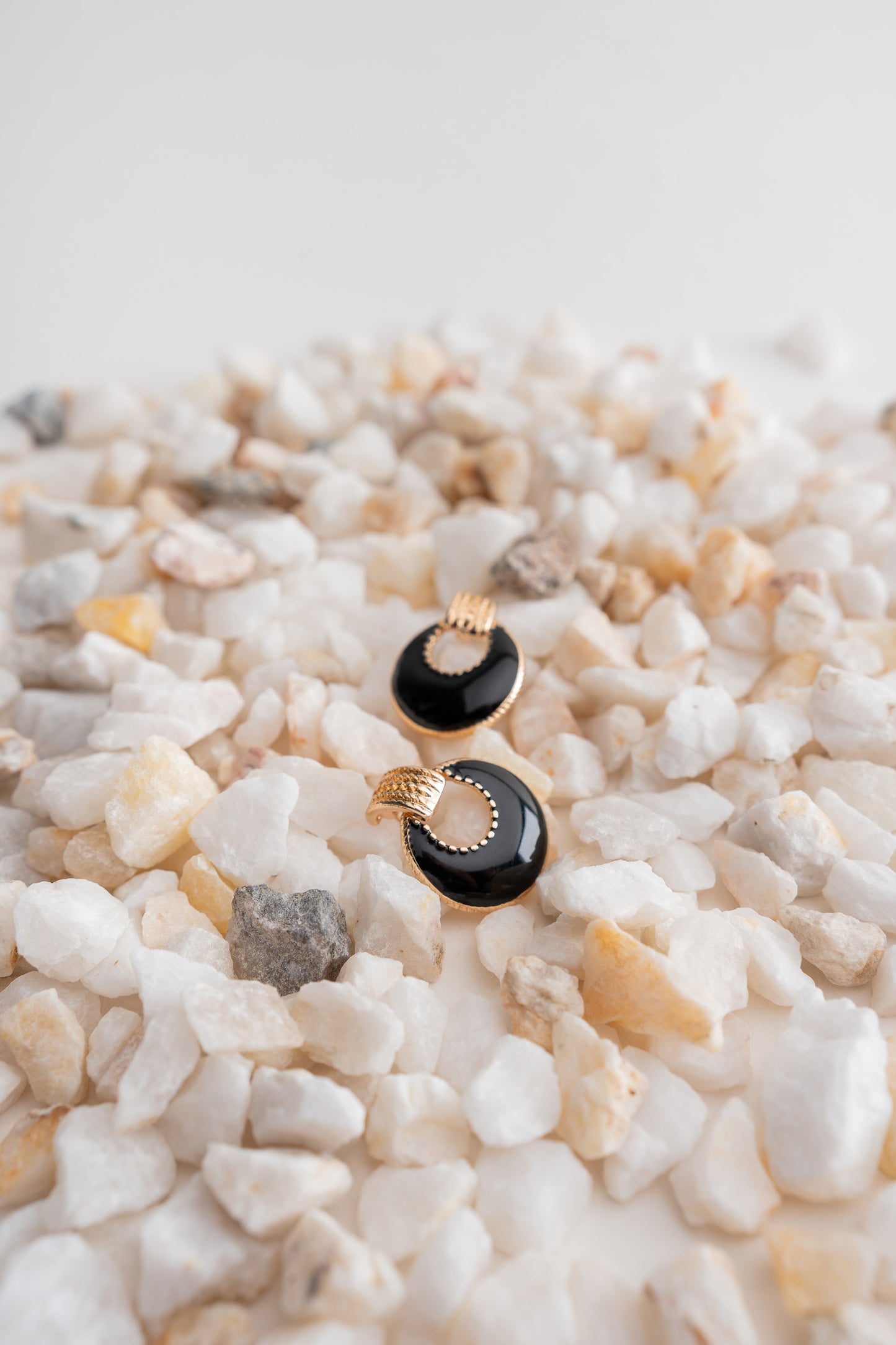 Black & Gold Earrings