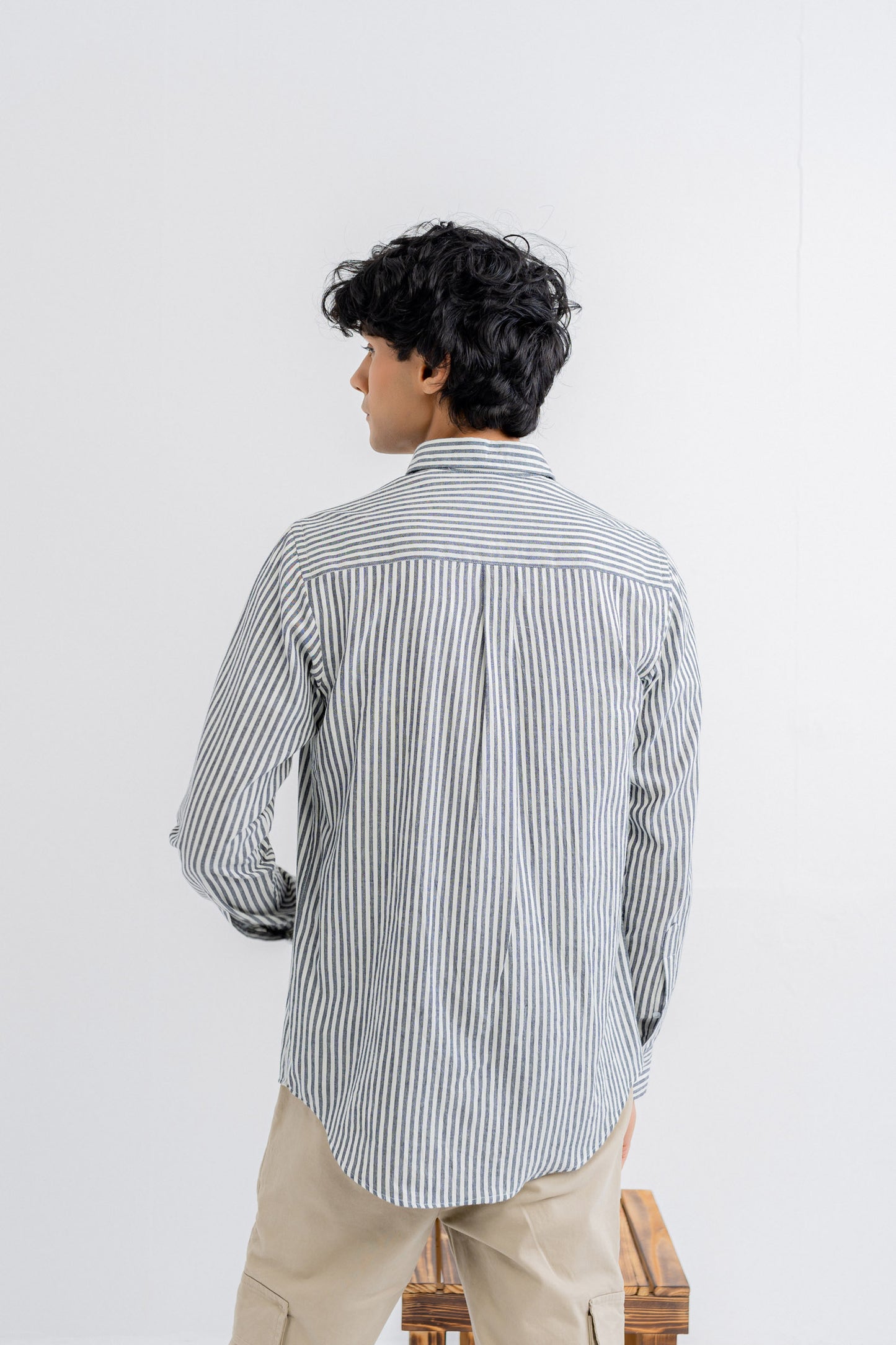 Black and White Stripe Shirt