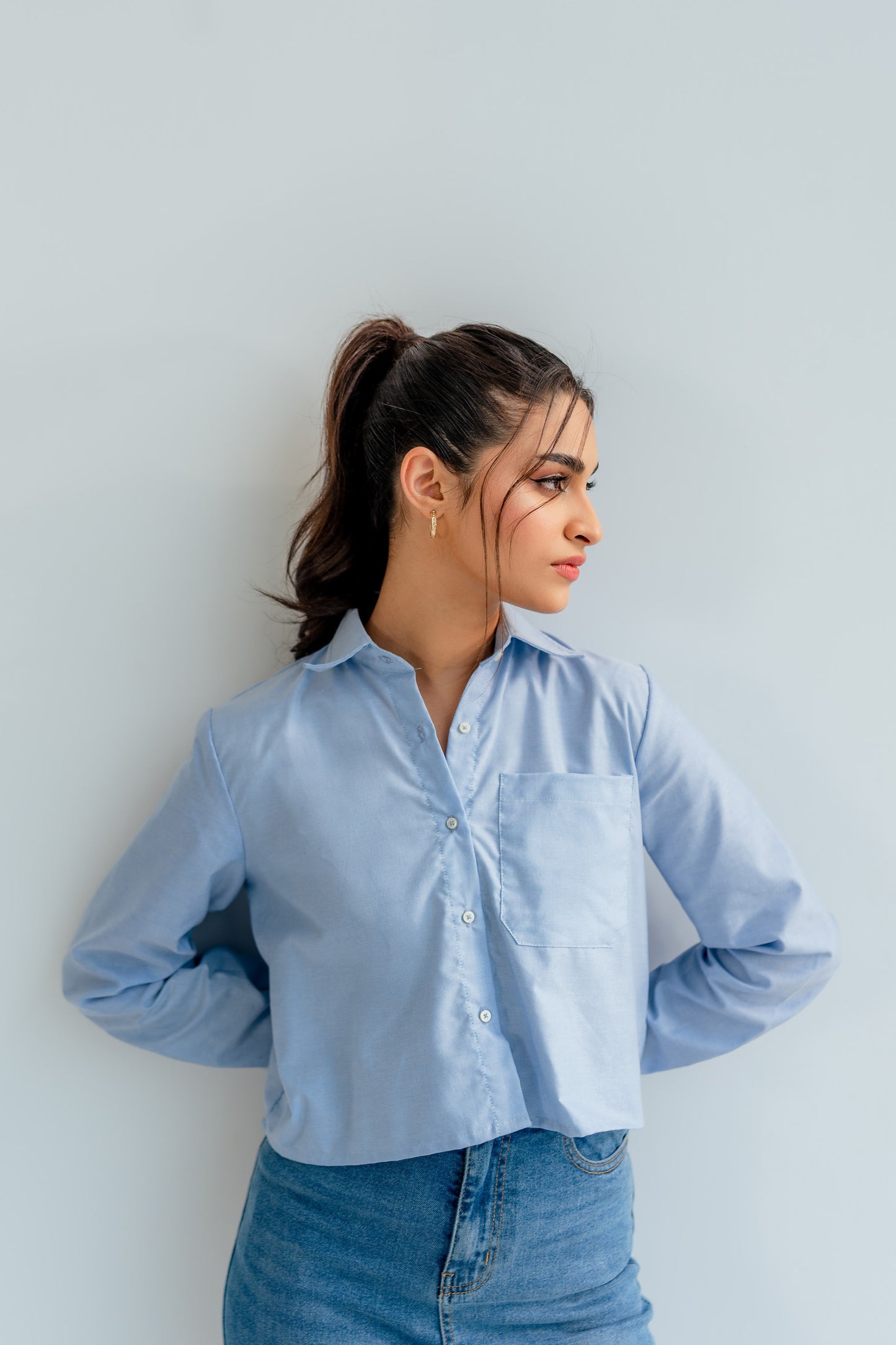 Blue Button down Shirt