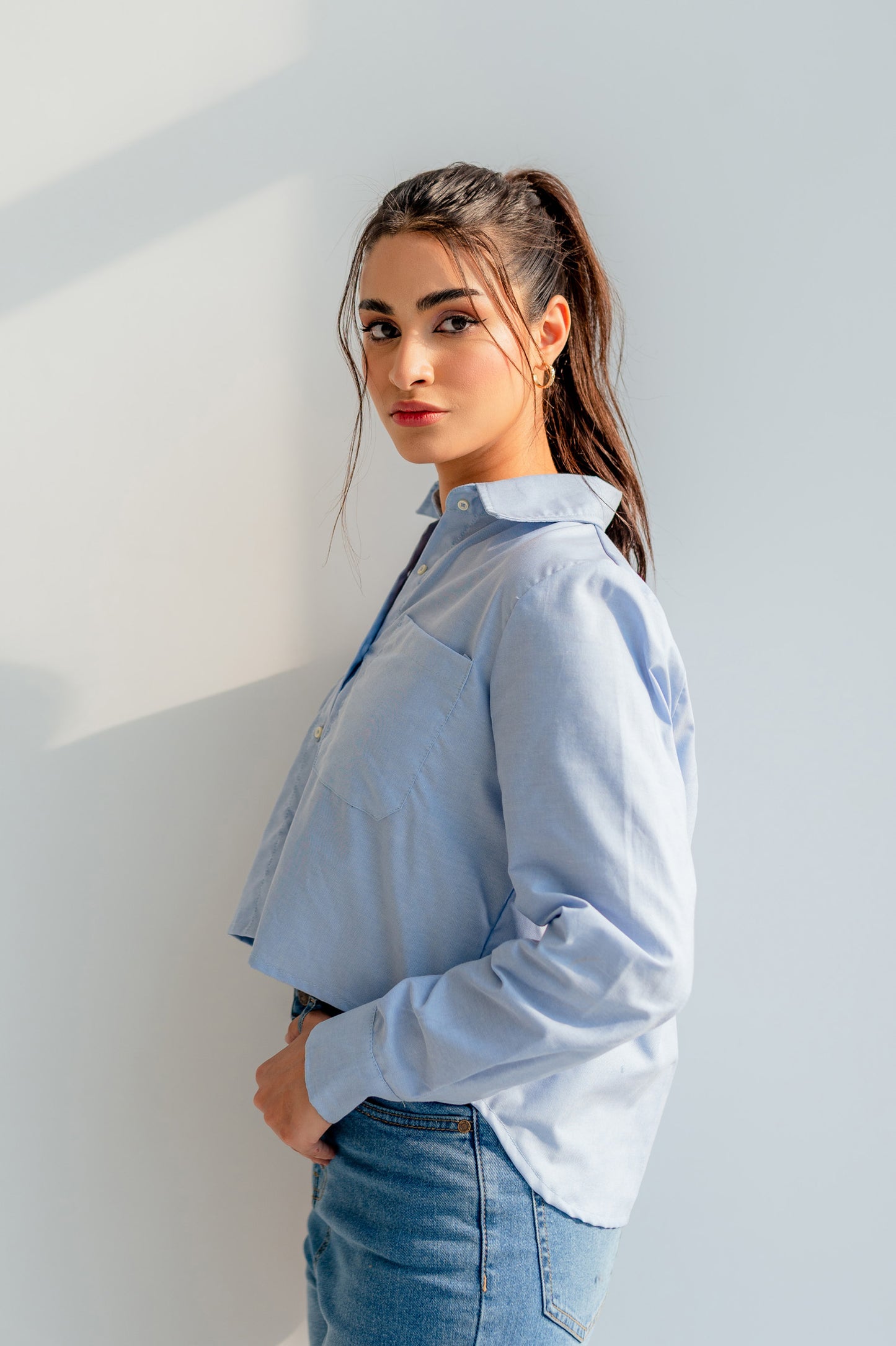 Blue Button down Shirt