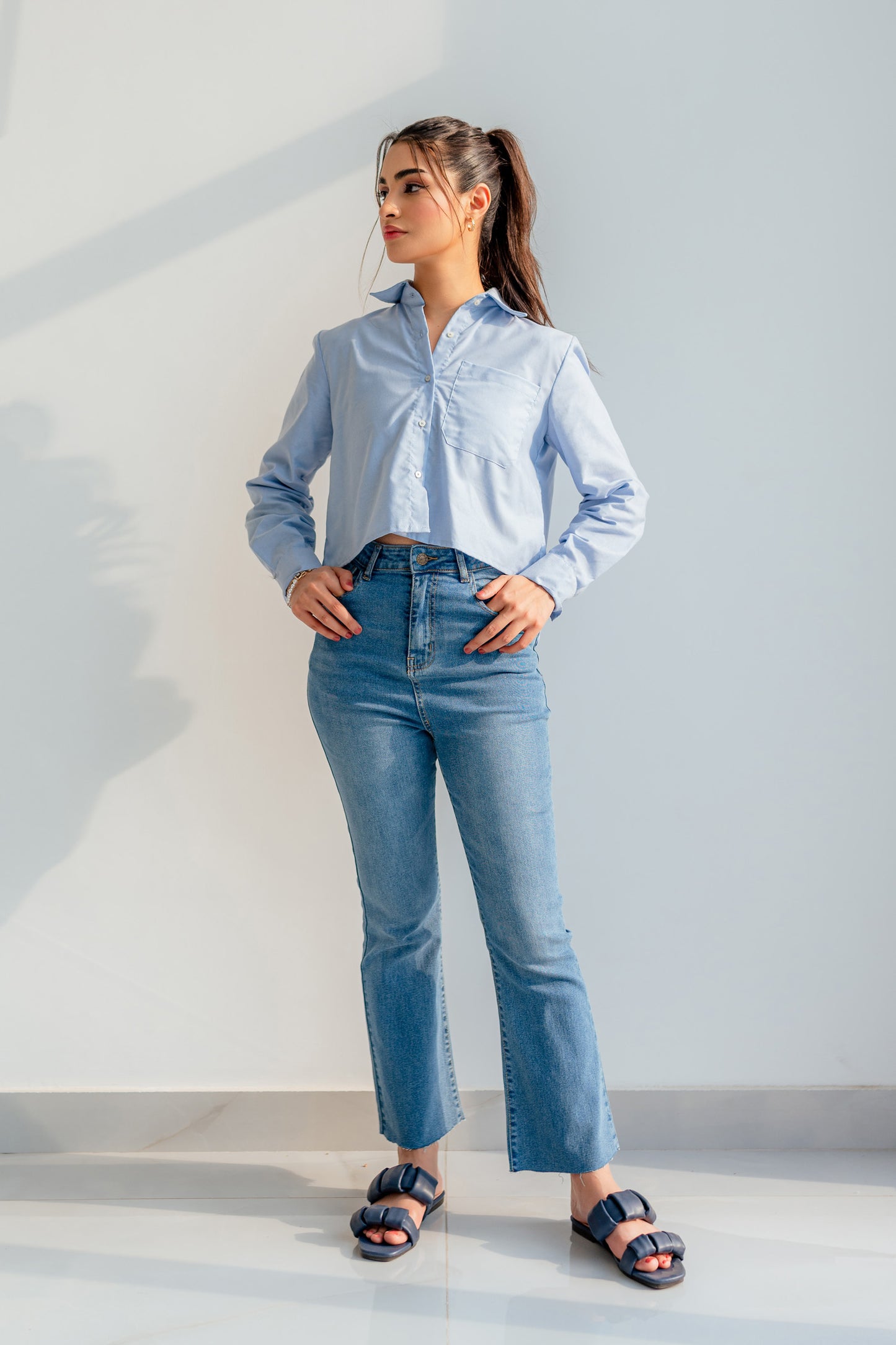 Blue Button down Shirt