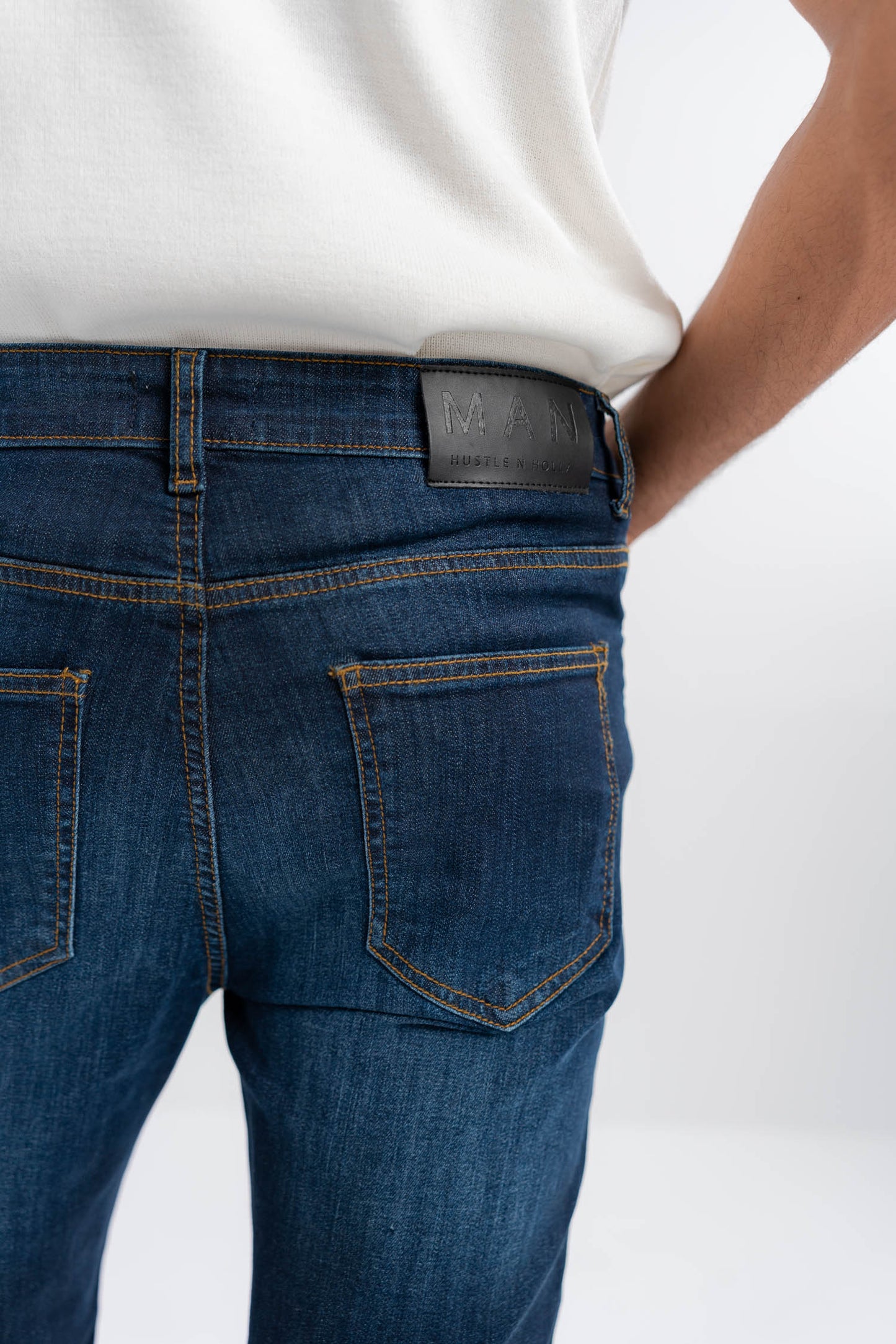 Blue Skinny Fit Denim Jeans