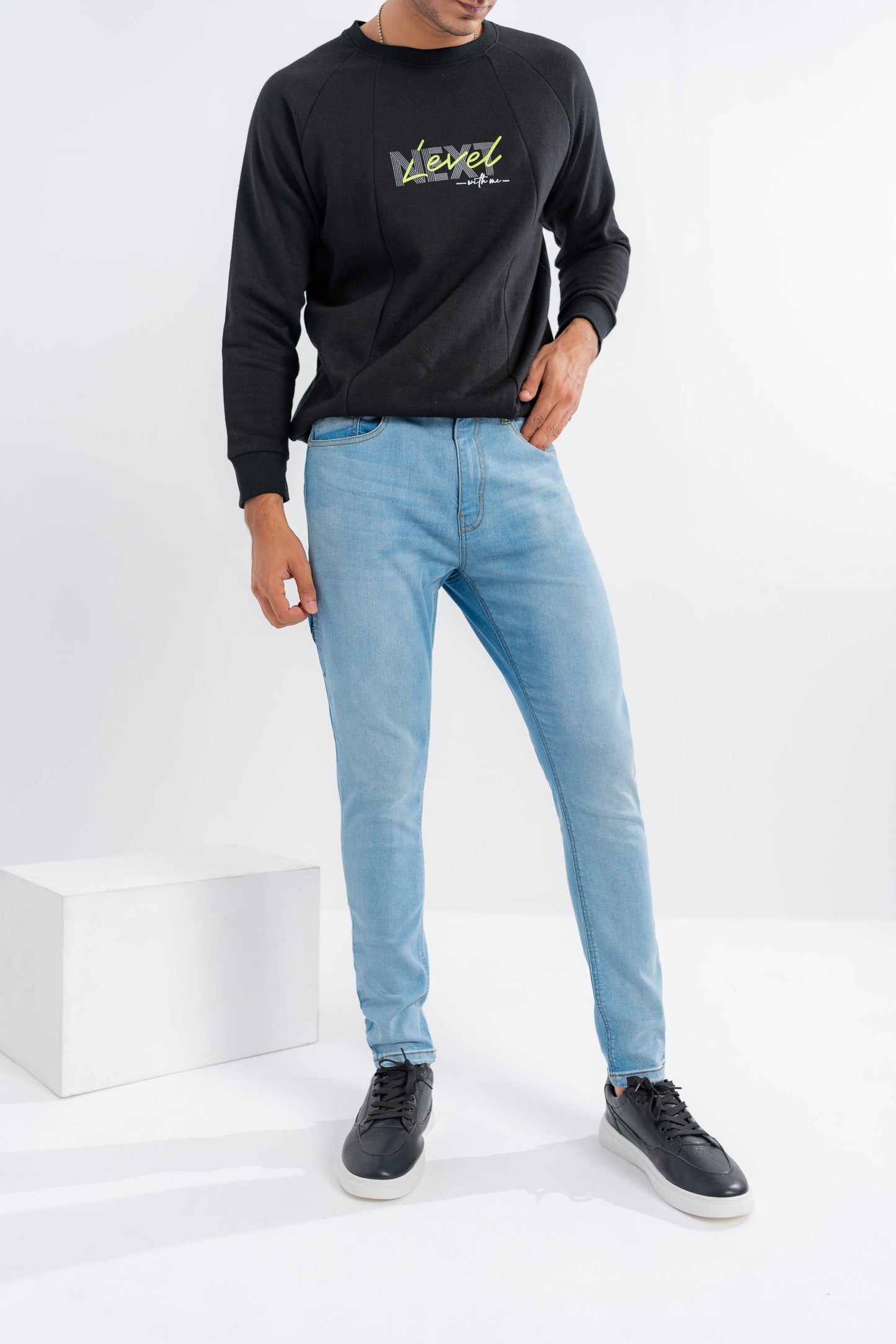 Blue Skinny Fit Jeans