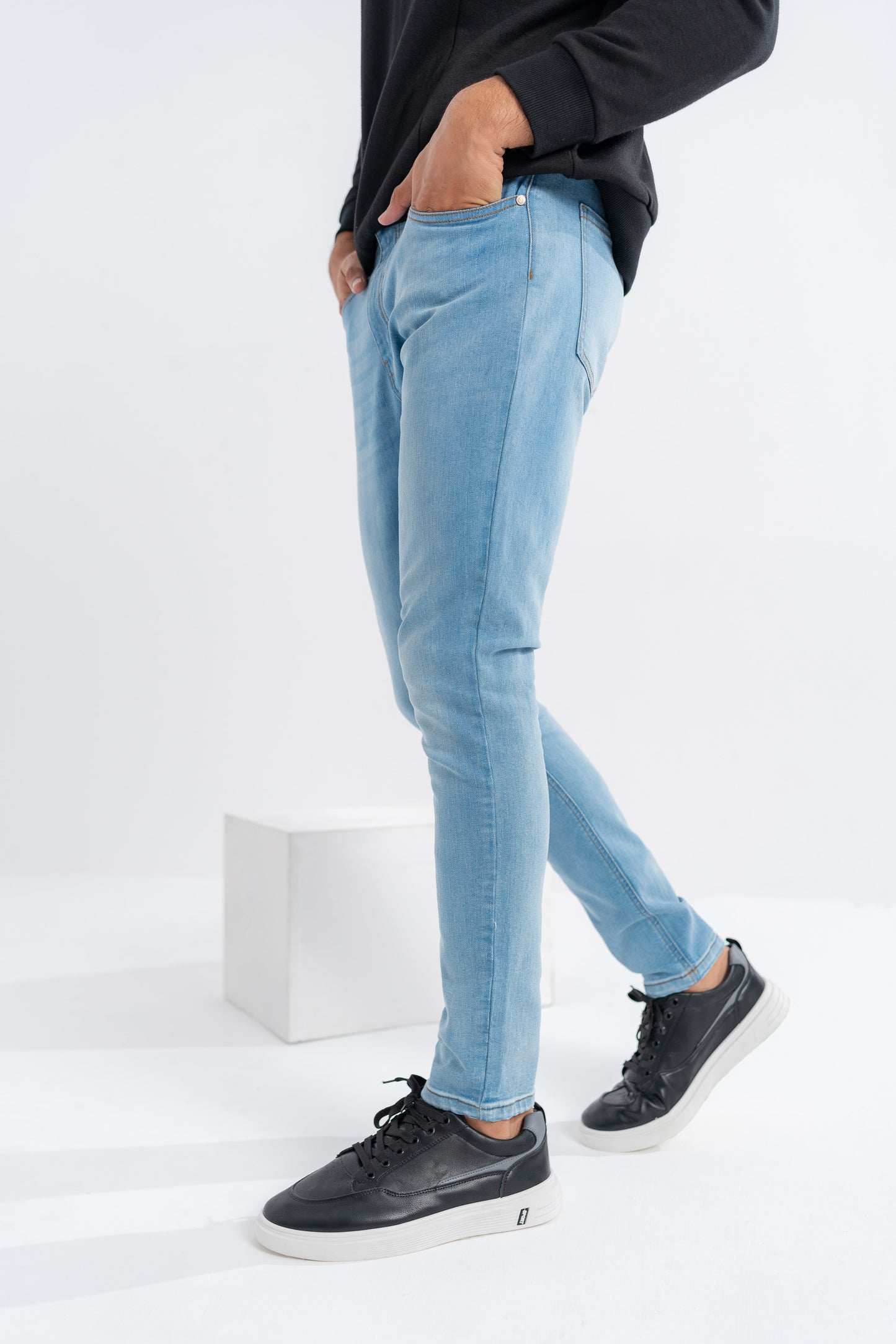 Blue Skinny Fit Jeans