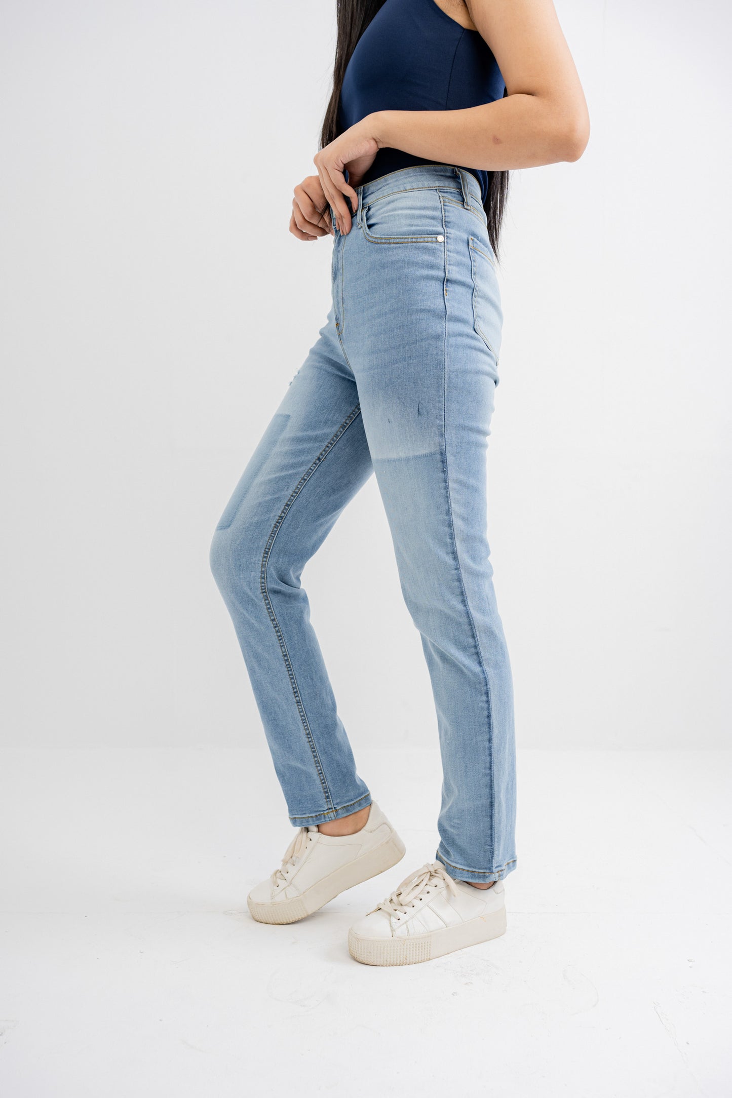 Blue Slim Fit Jeans - Hustle N Holla