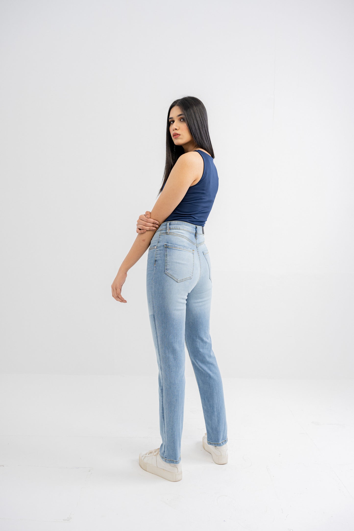 Blue Slim Fit Jeans - Hustle N Holla