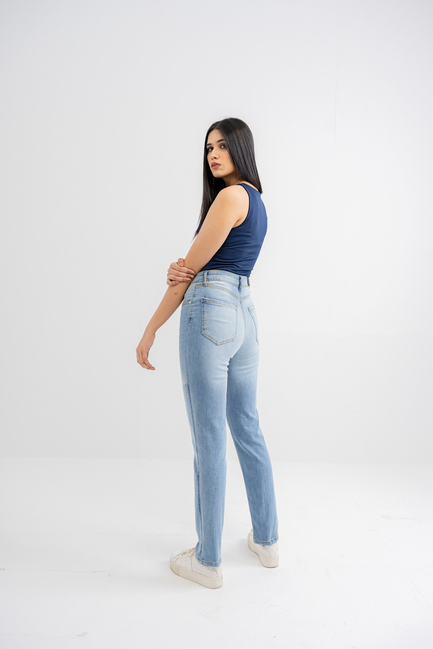 Blue Slim Fit Jeans - Hustle N Holla