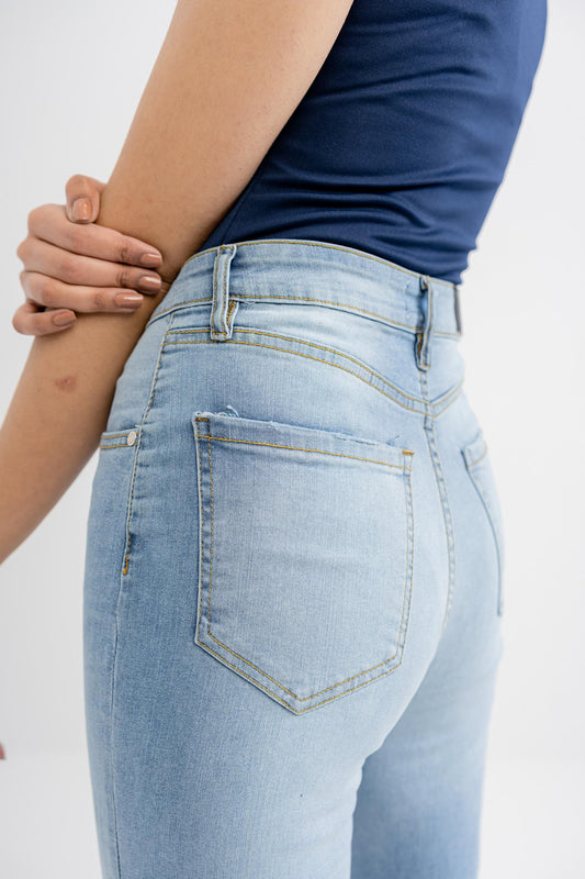 Blue Slim Fit Jeans - Hustle N Holla