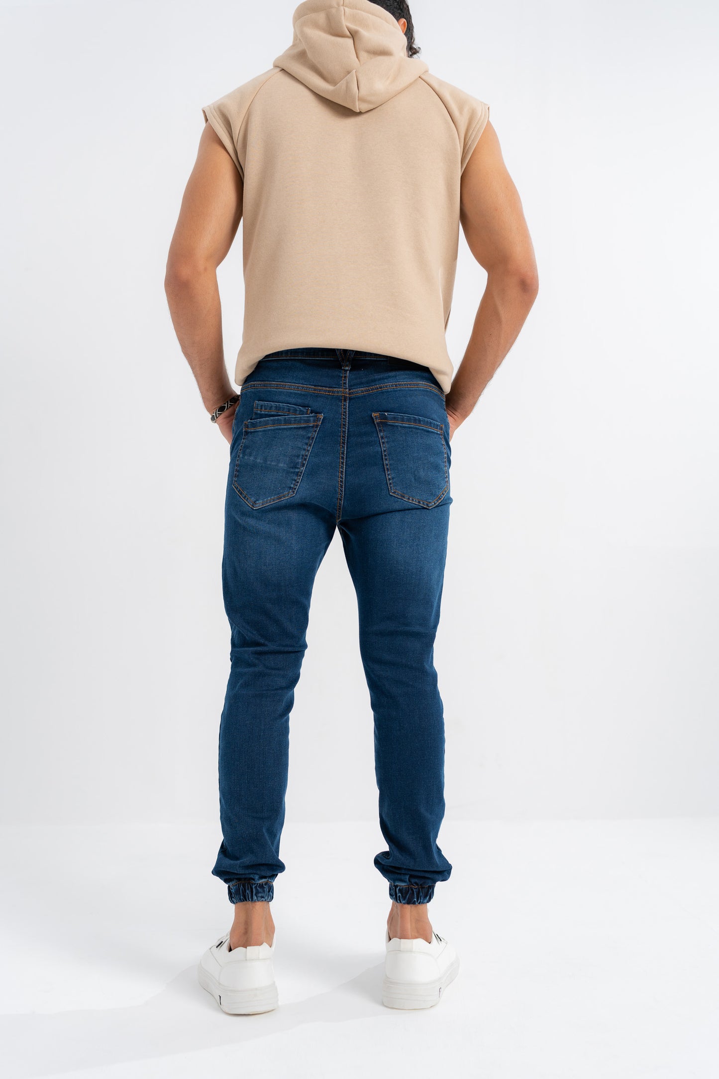 Blue denim Jogger Jeans