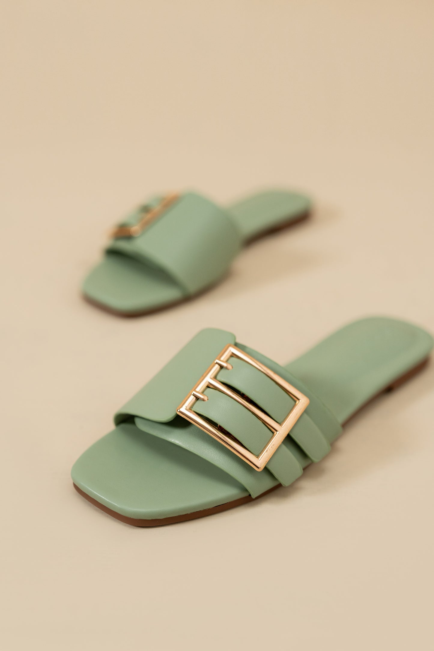 Buckle Detail Flats