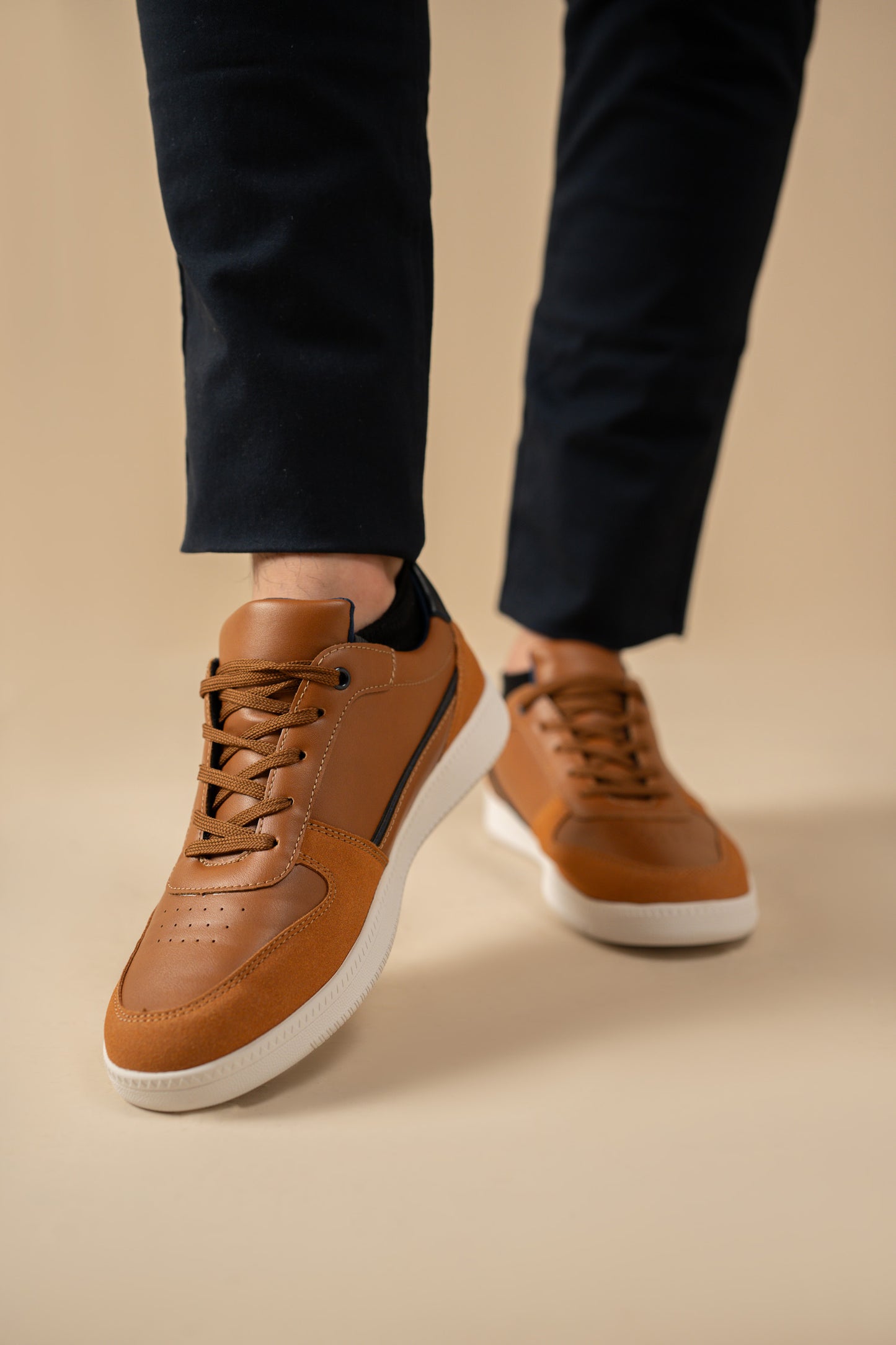 Camel Brown Sneakers