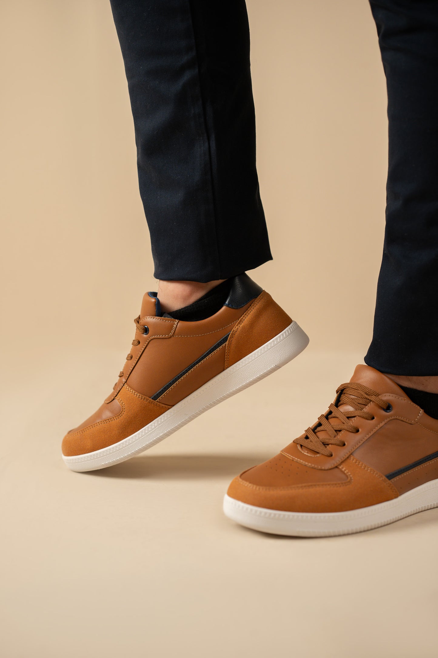 Camel Brown Sneakers