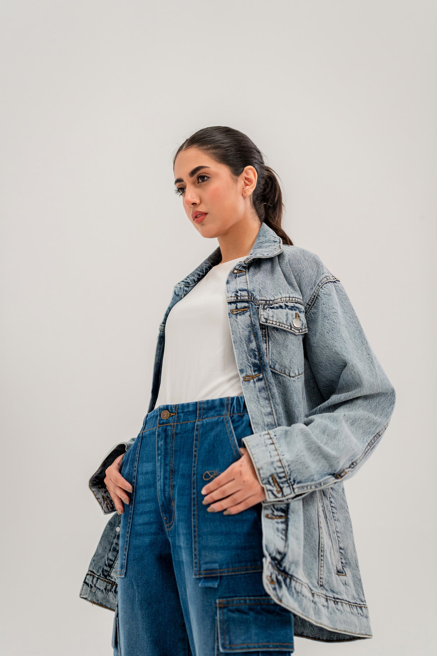 Margaux Denim Jacket - Hustle N Holla