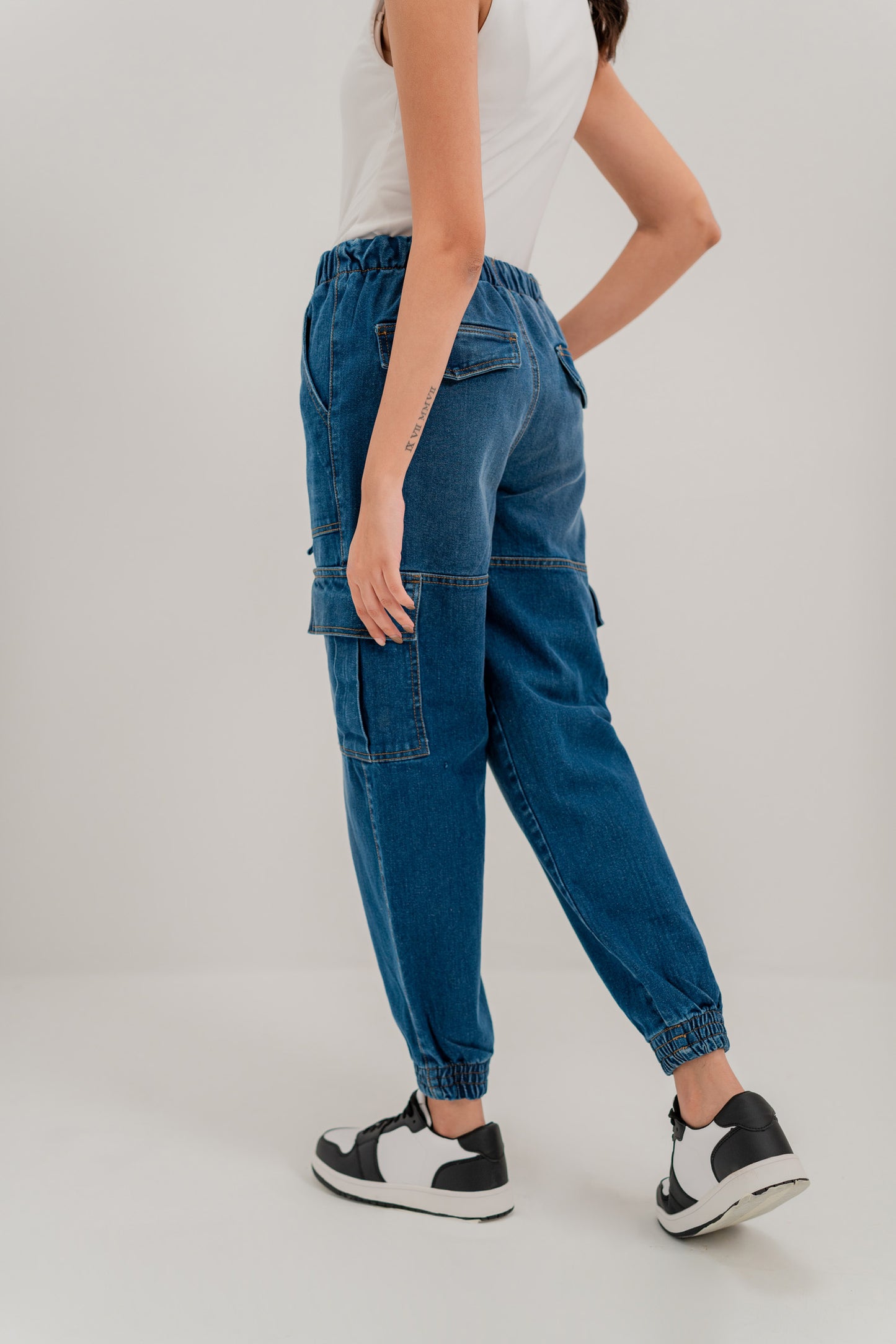Blue Jogger Jeans - Hustle N Holla