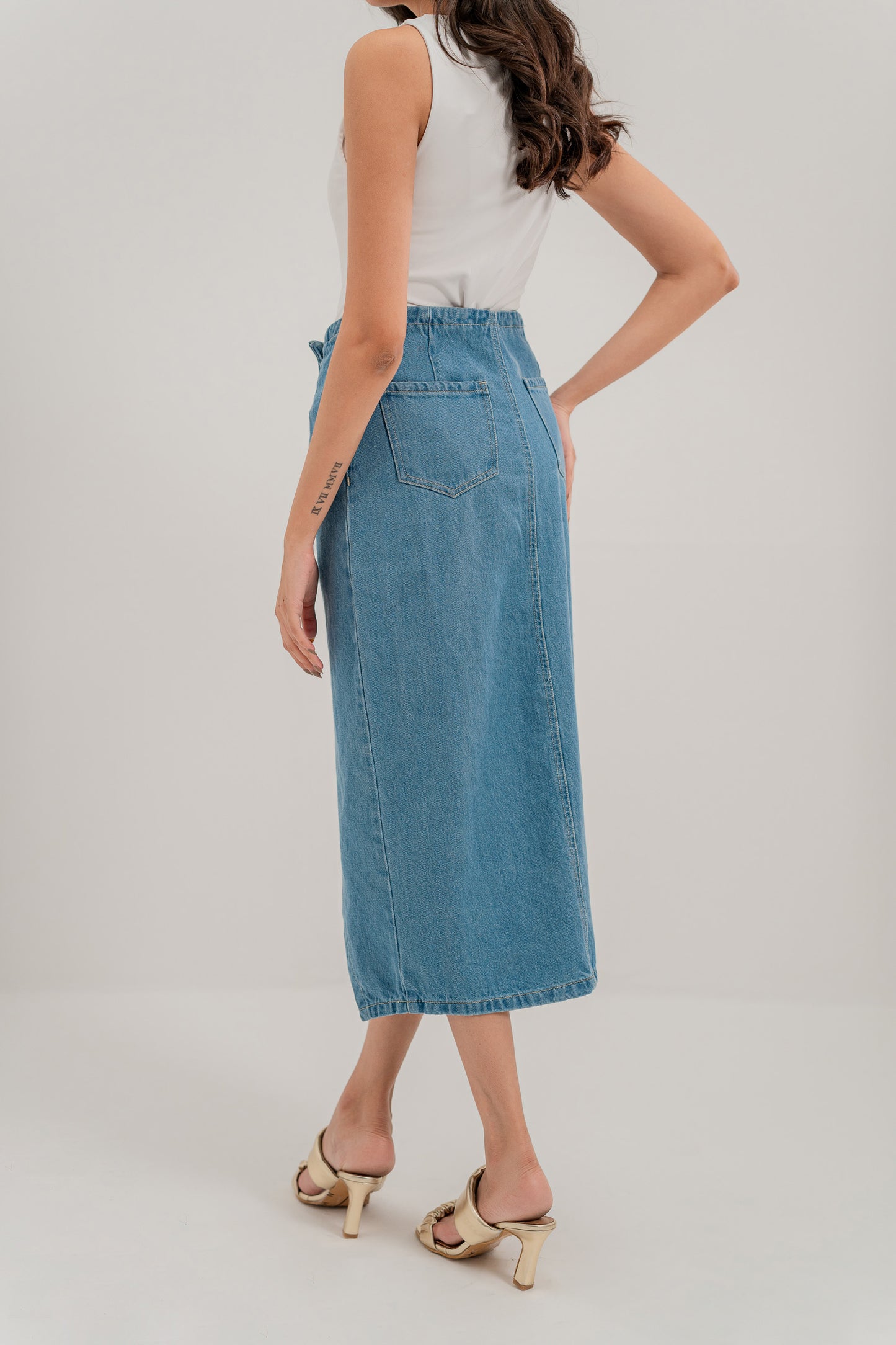 Aurora Slit Skirt - Hustle N Holla