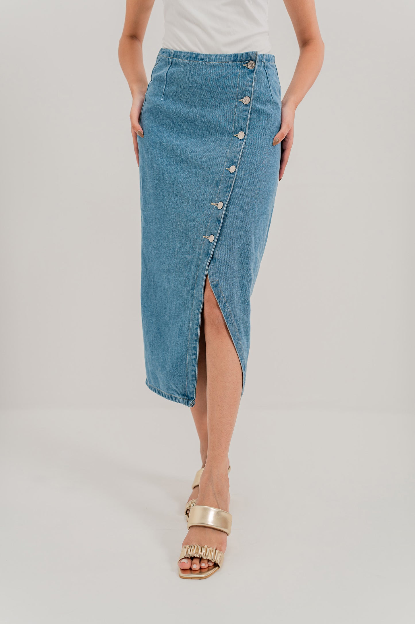 Aurora Slit Skirt - Hustle N Holla
