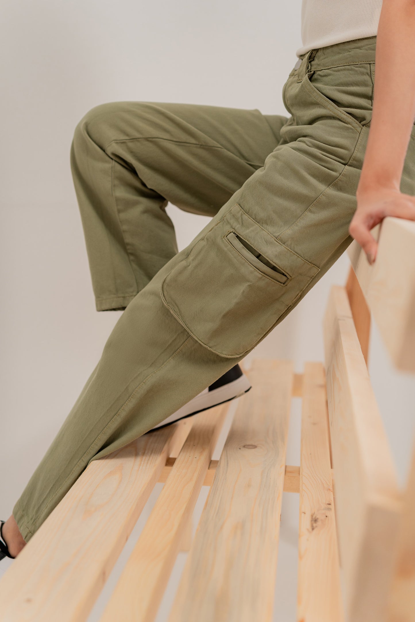 Pocketed Cargo Jeans - Hustle N Holla