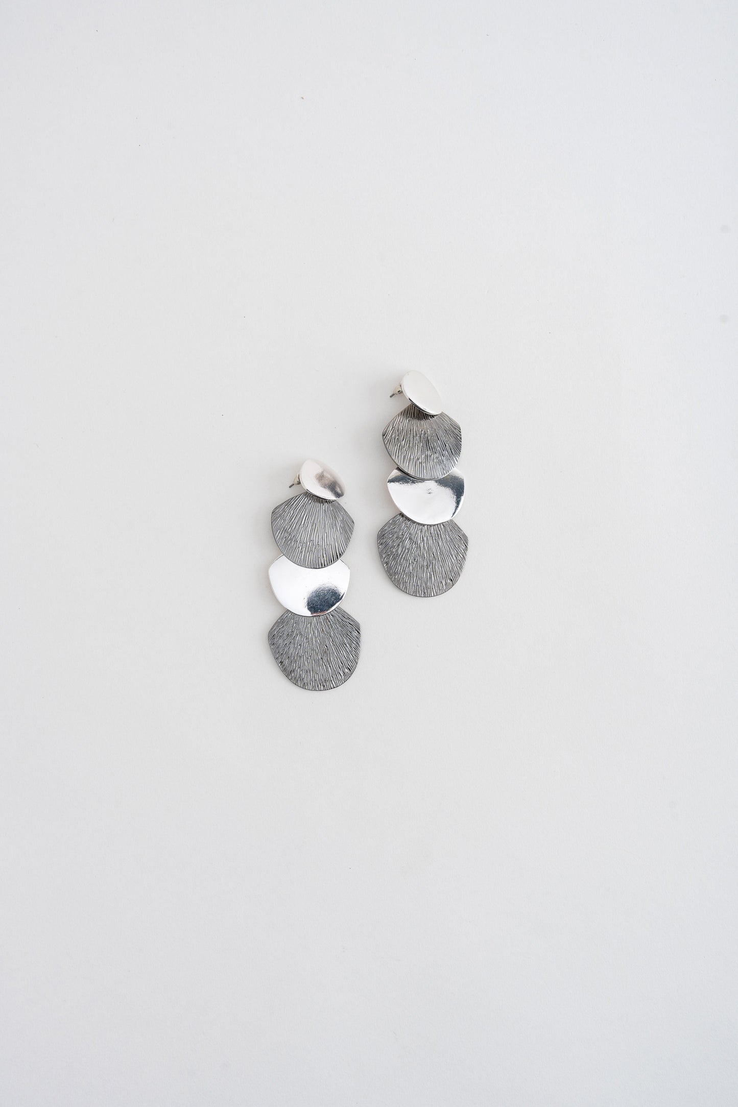Chunky Silver Earrings