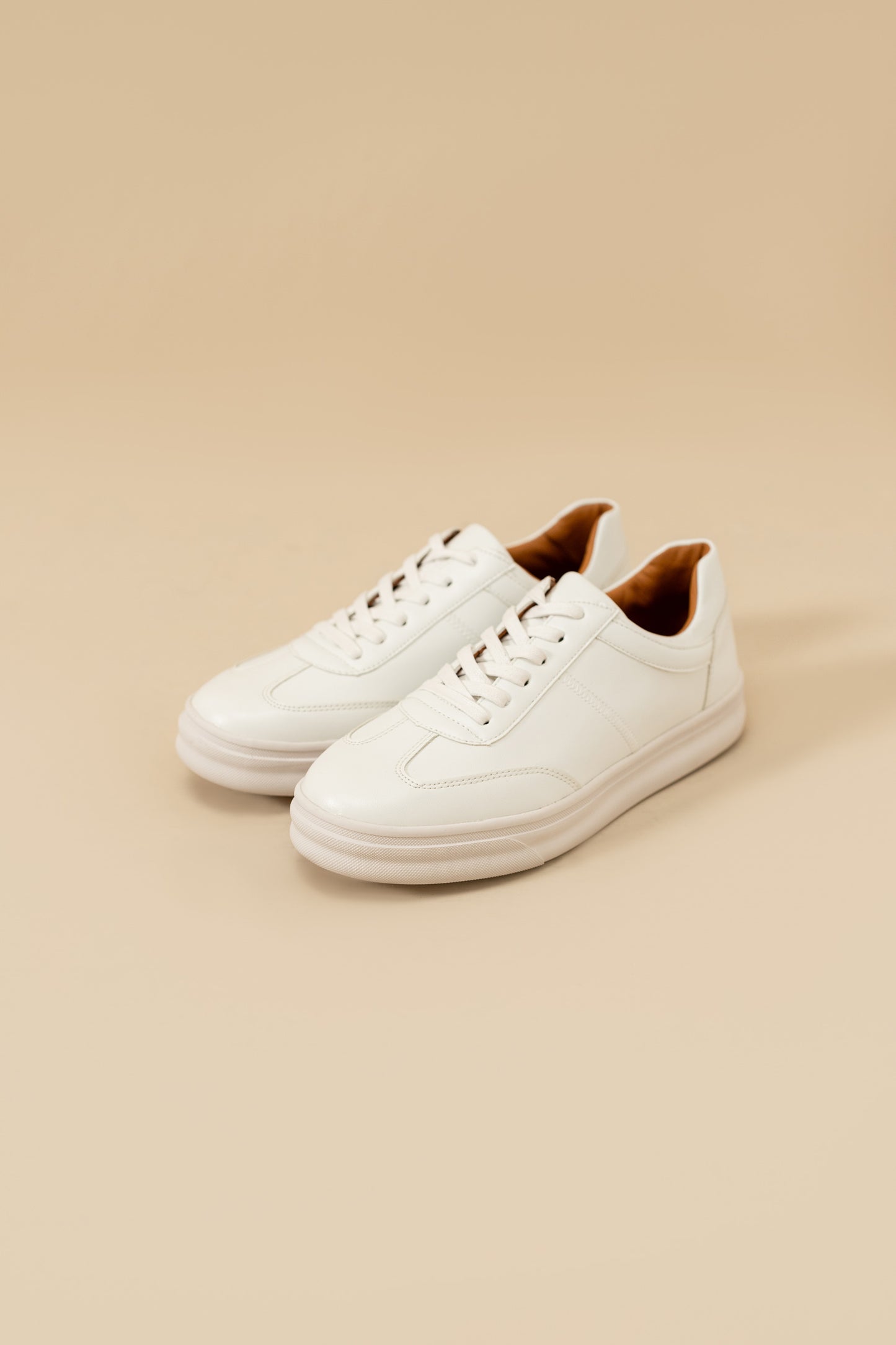 Chunky White Sneakers - Hustle N Holla