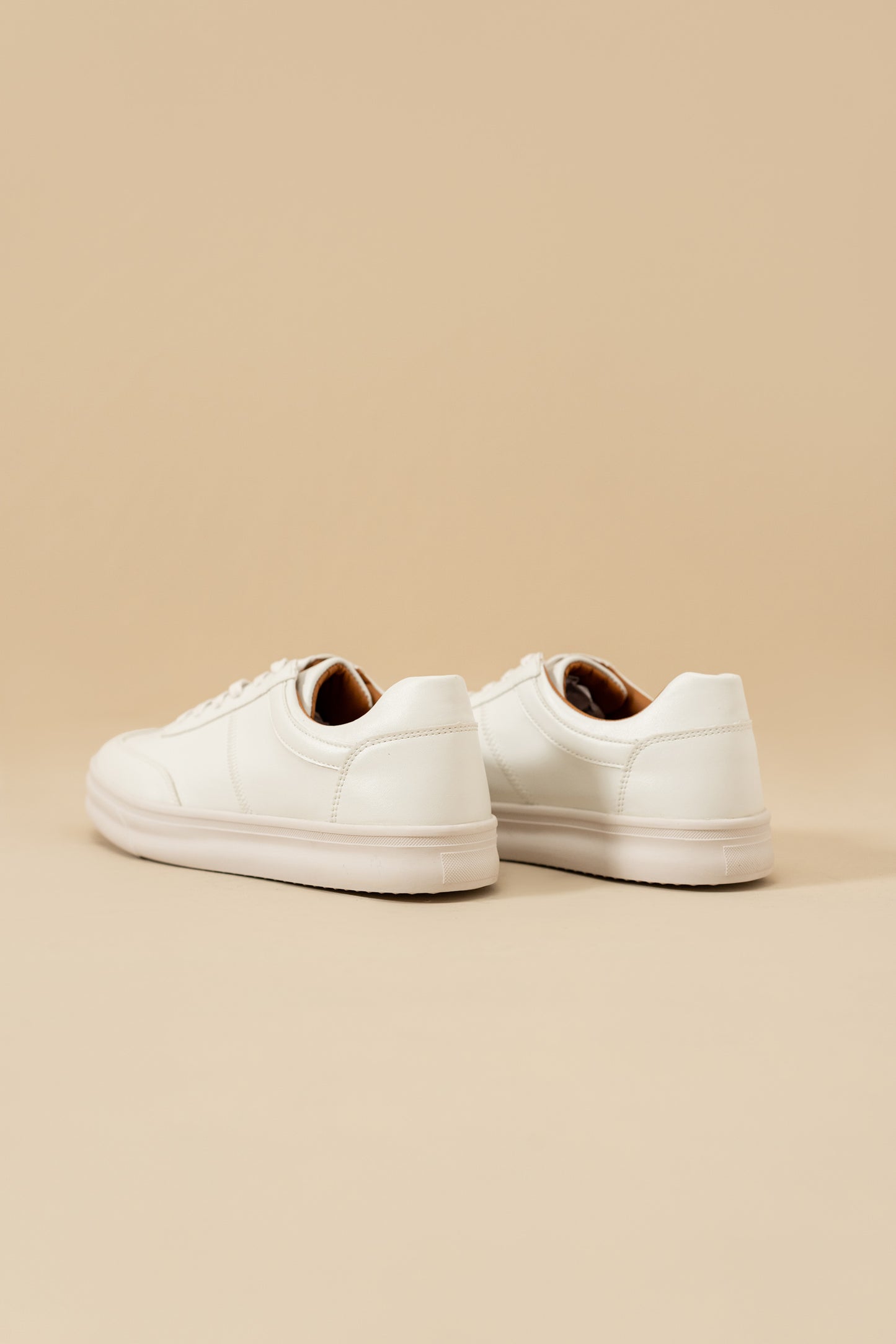 Chunky White Sneakers - Hustle N Holla