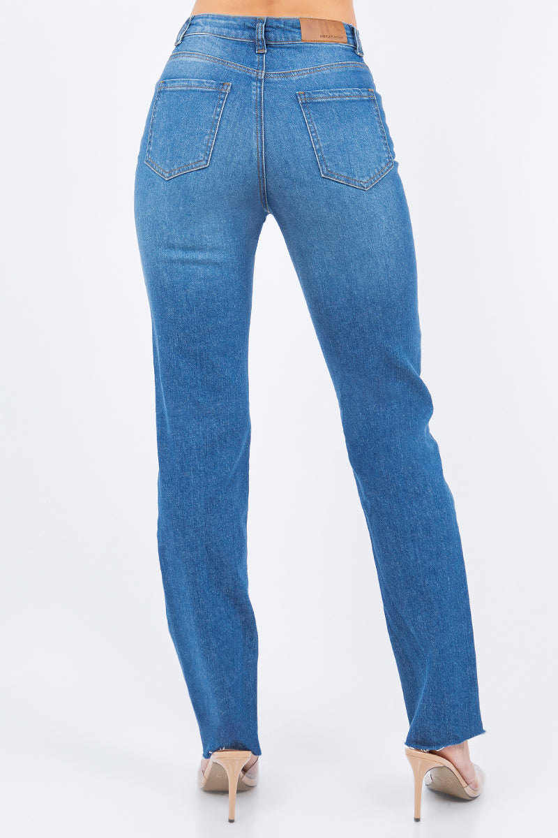 Eimear Mid-Blue Jeans - Hustle N Holla