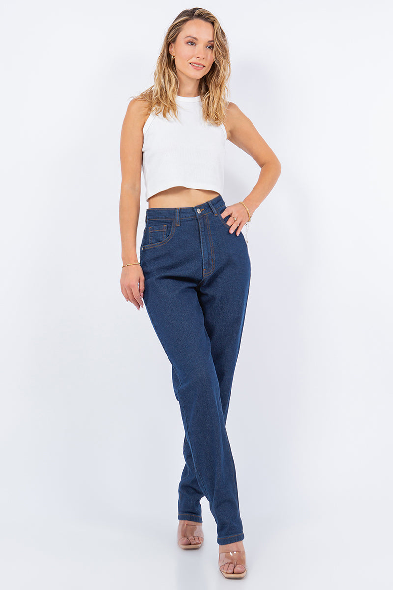 Indigo Blue Denim Jeans - Hustle N Holla