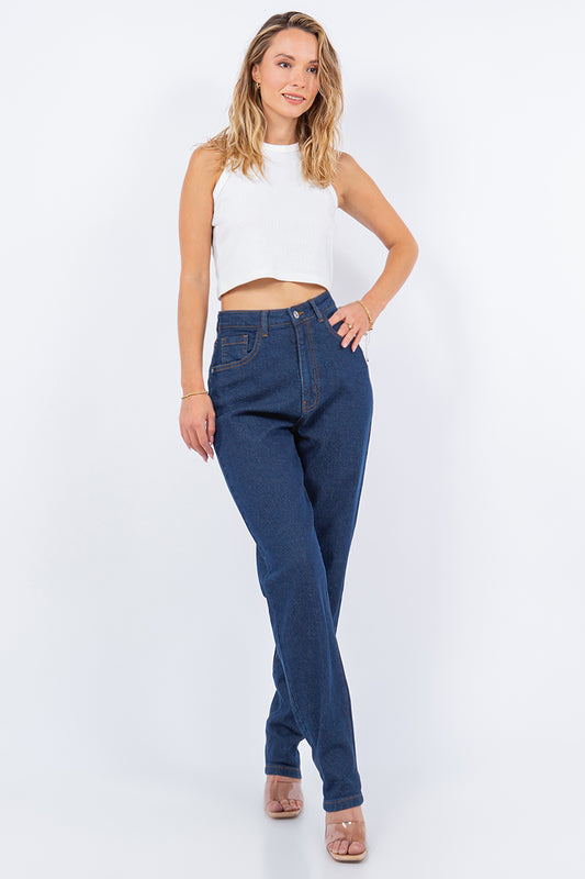 Indigo Blue Denim Jeans - Hustle N Holla