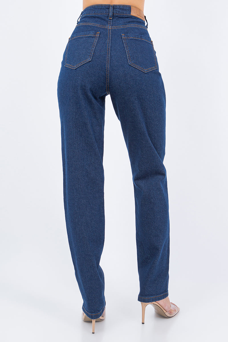 Indigo Blue Denim Jeans - Hustle N Holla